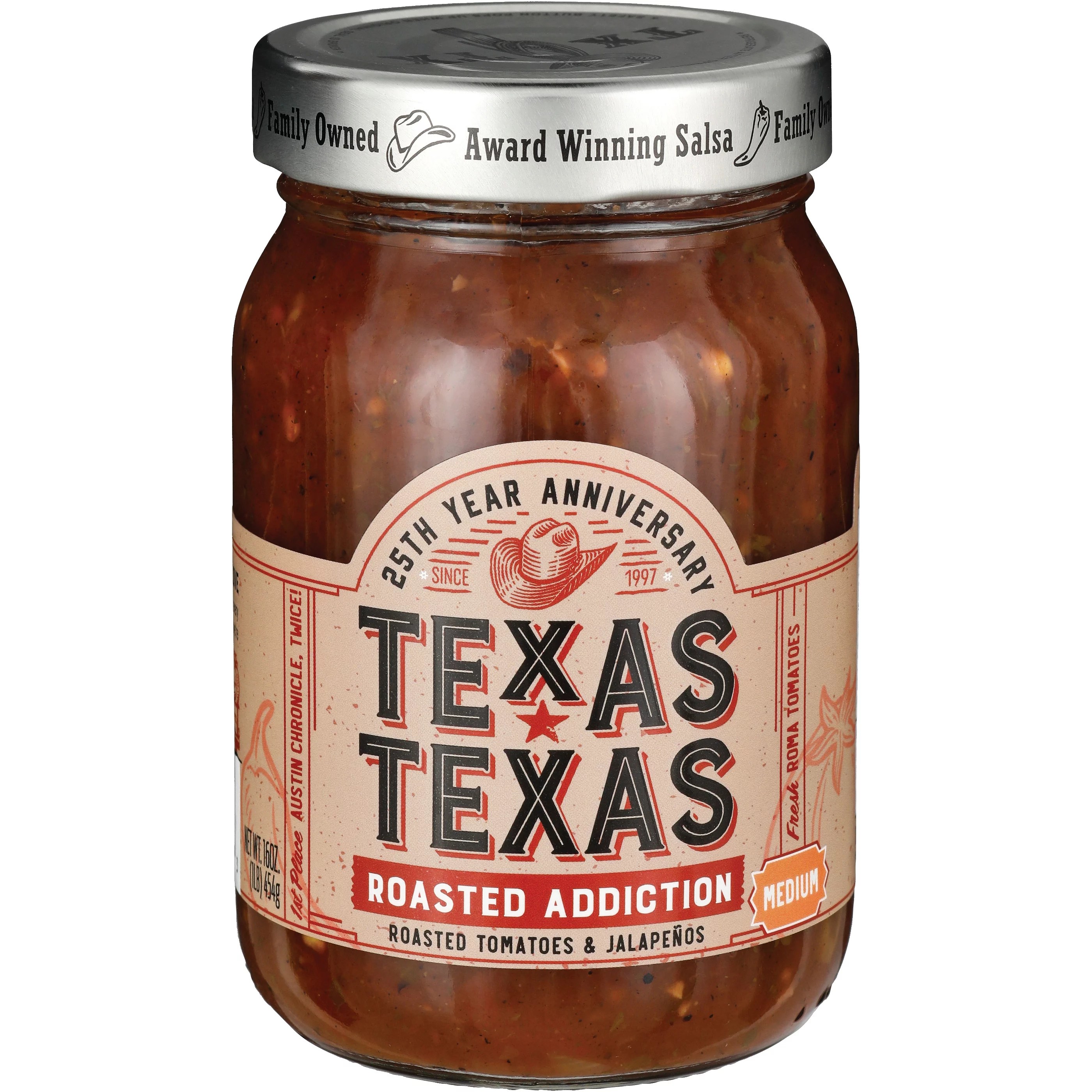 TexasTexas Medium Roasted Addiction Salsa Shop Salsa & Dip at HEB