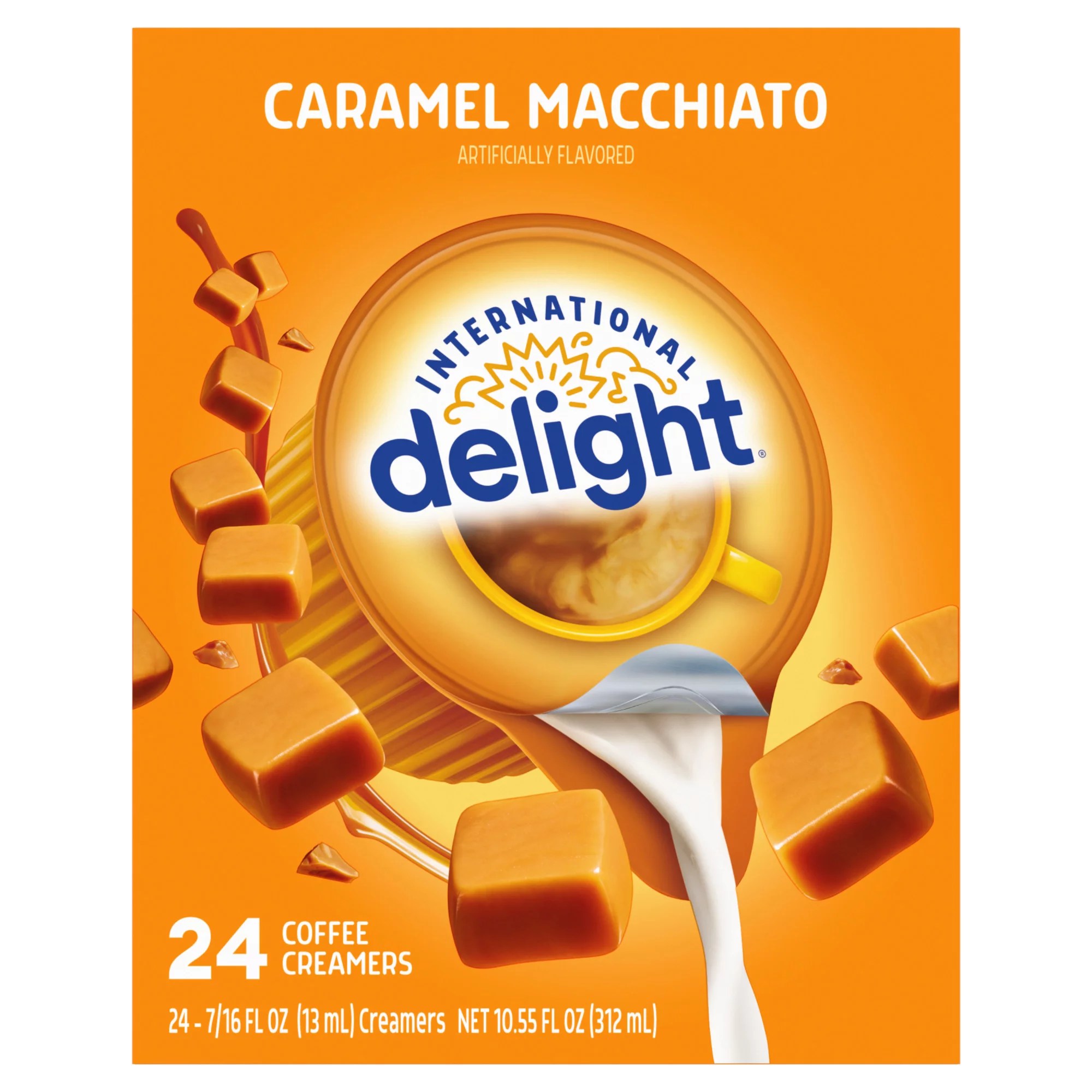 International Delight Caramel Macchiato Coffee Creamer Singles Shop