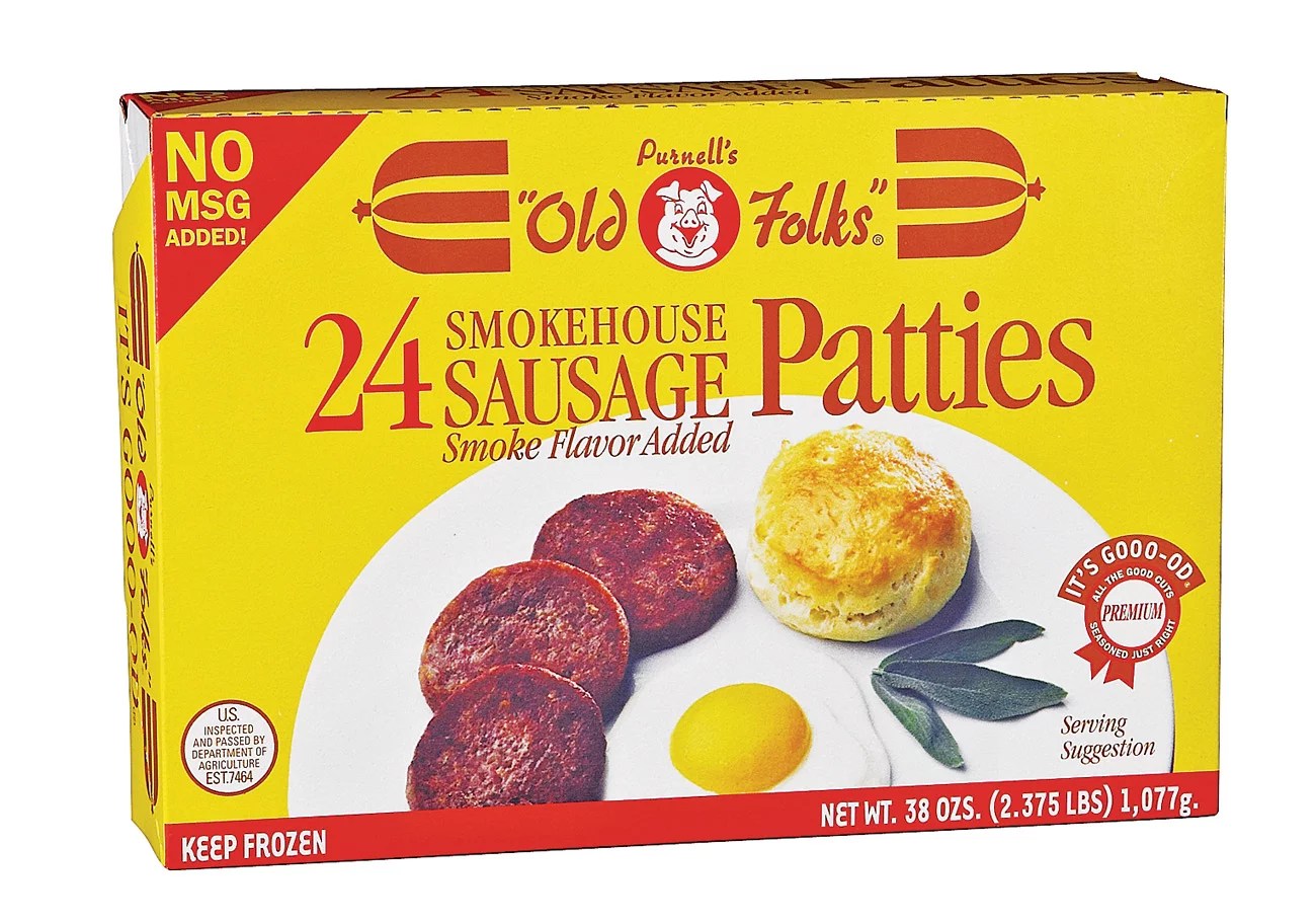 Purnell's "Old Folks" Smokehouse Sausage Patties Shop Sausage at HEB