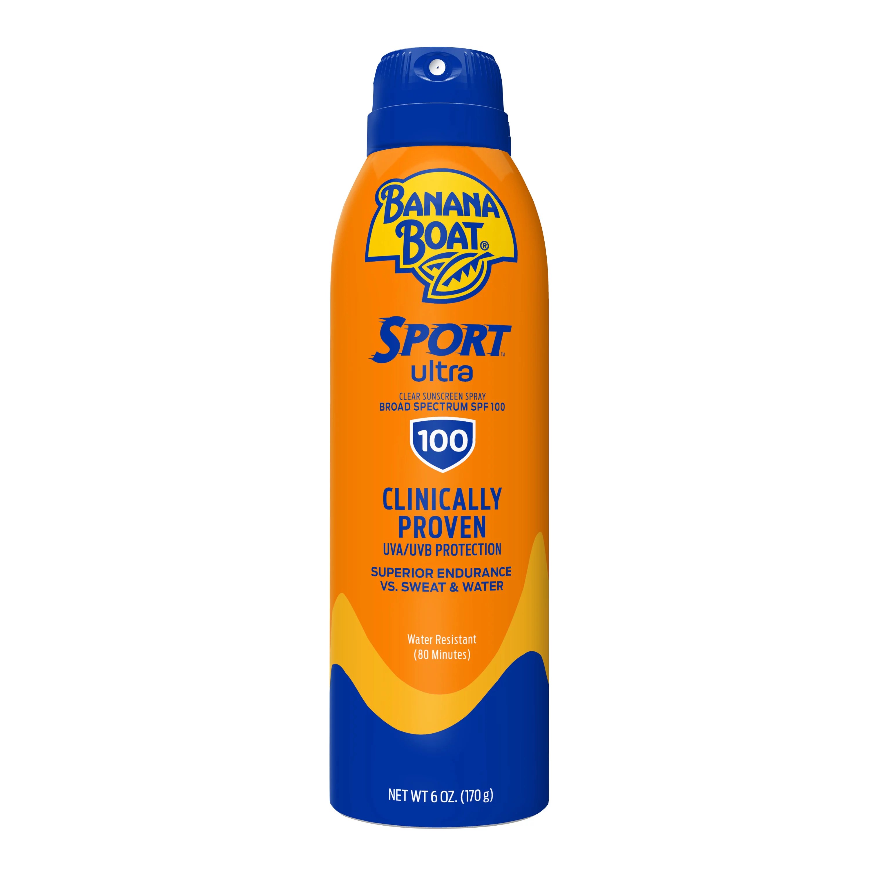 Banana Boat Ultra Sport Performance Clear Spray Sunscreen Broad
