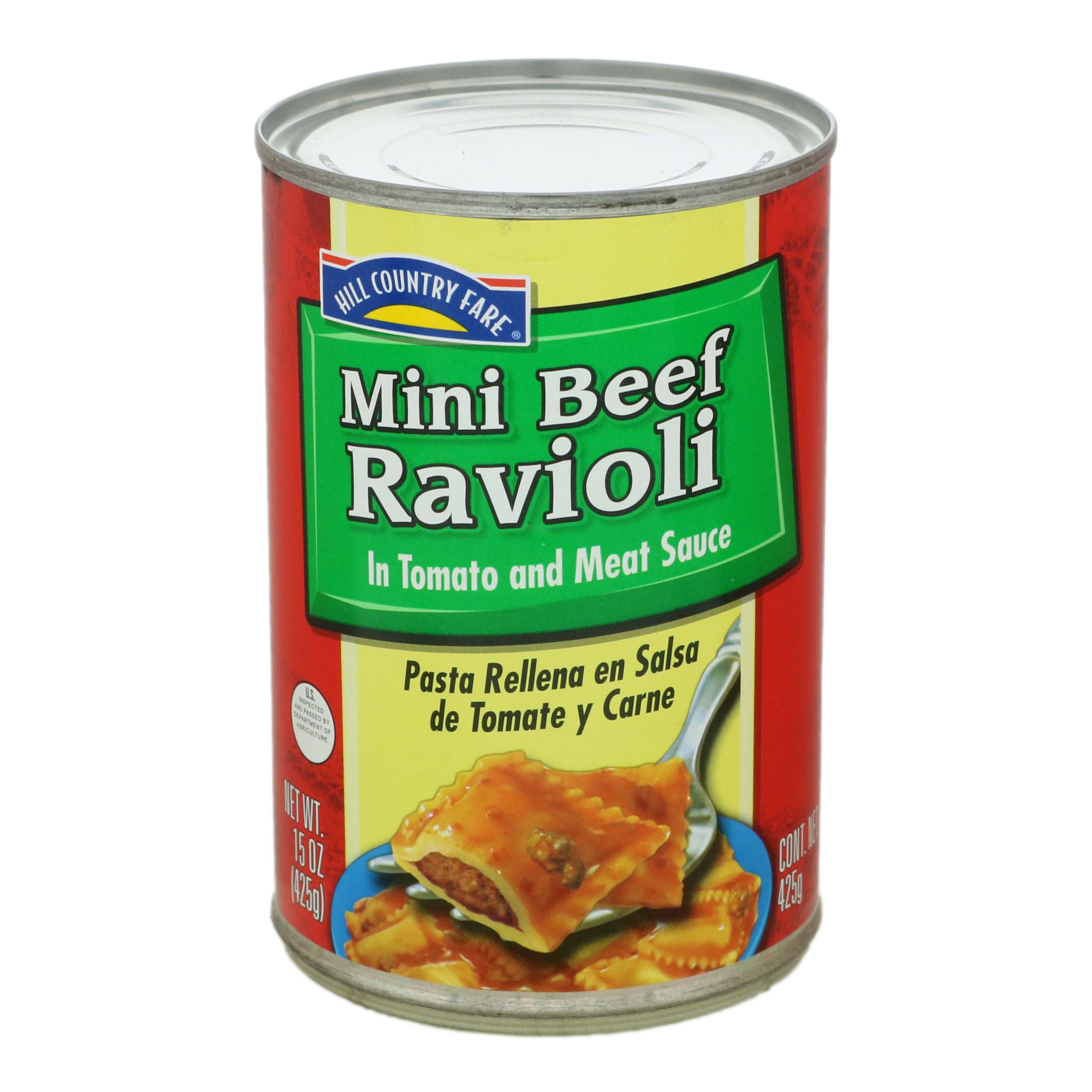 Hill Country Fare Mini Beef Ravioli Shop Pantry Meals at HEB