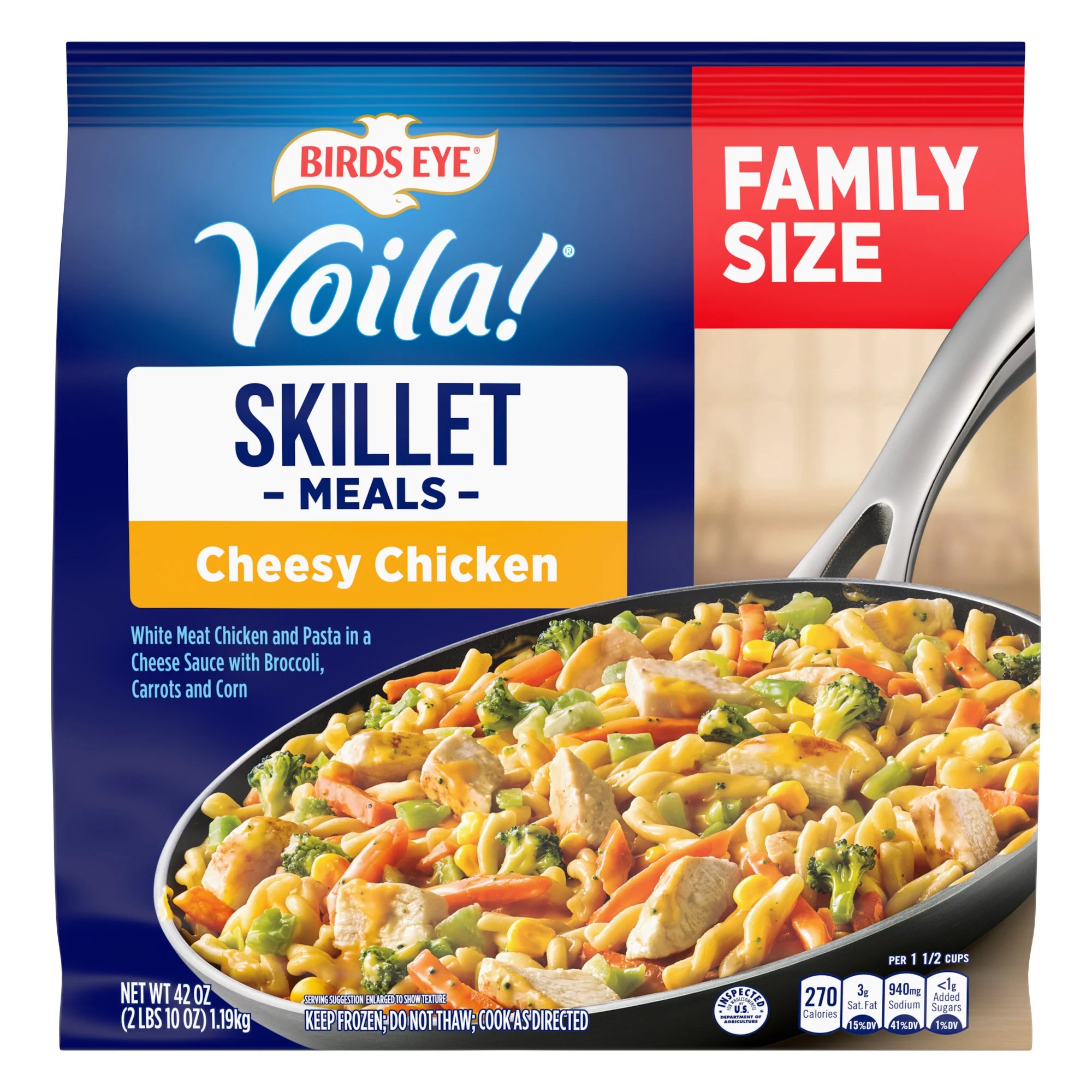 Birds Eye Voila! Cheesy Chicken Family Size Shop Entrees & Sides at HEB