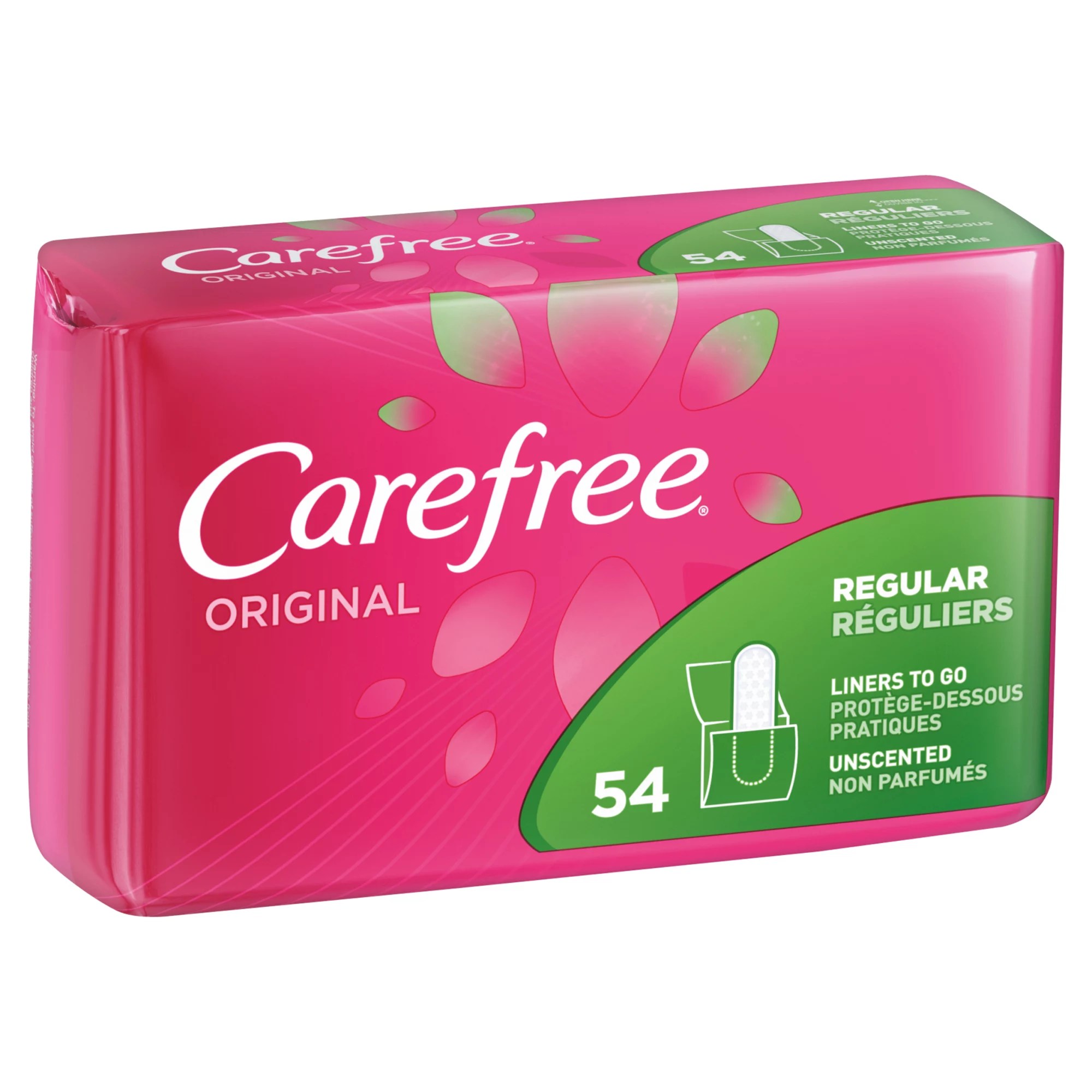 Carefree Original Regular Pantiliners Shop Pads & Liners at HEB