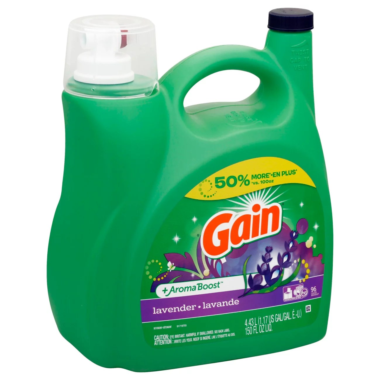 Gain Lavender HE Liquid Laundry Detergent 96 Loads Shop Detergent at
