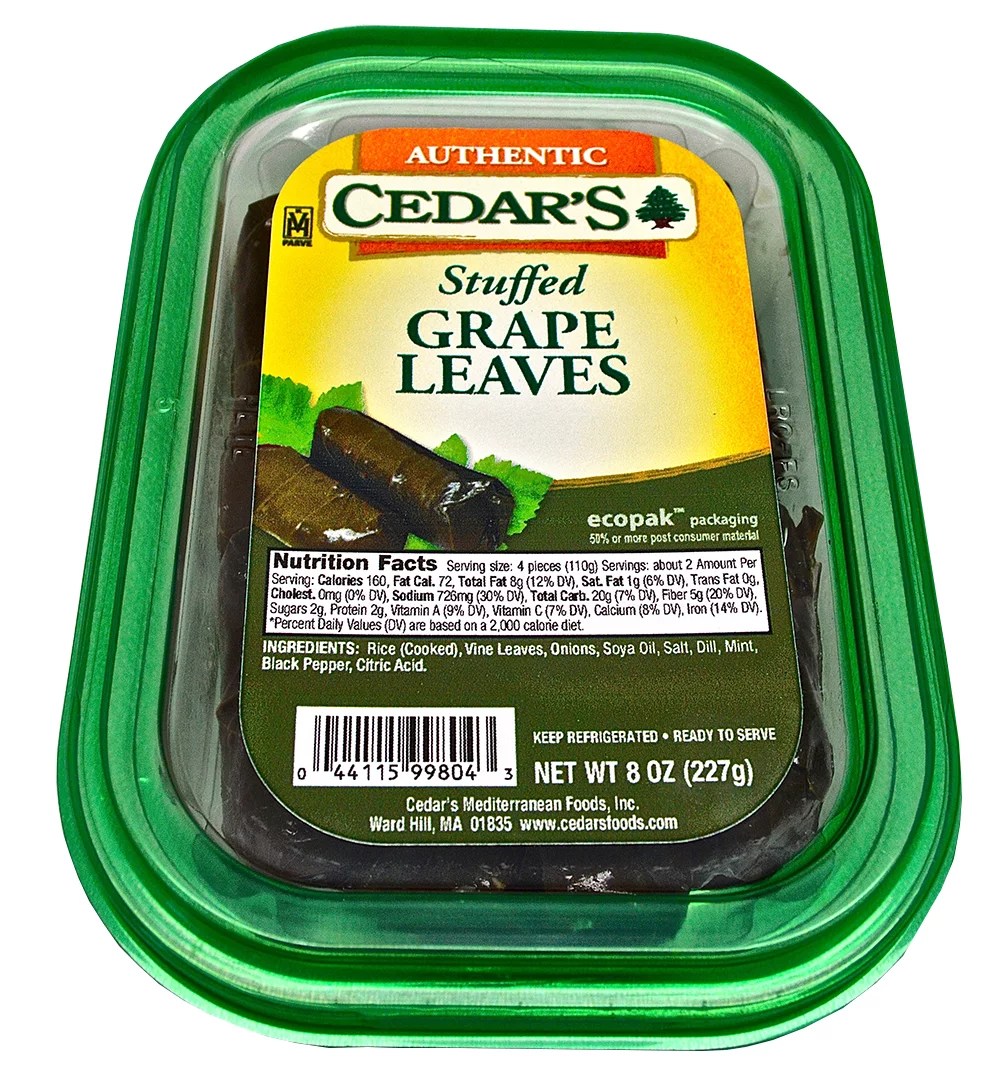 Cedar's Stuffed Grape Leaves Shop Dip at HEB