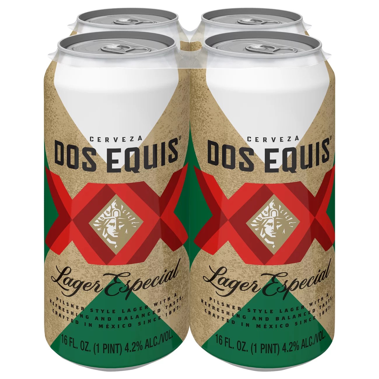 Dos Equis Lager Especial Beer 16 oz Cans Shop Beer at HEB