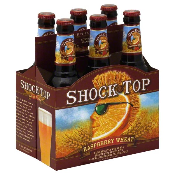Shock Top Raspberry Wheat 6 PK Bottles Shop Beer & Wine at HEB