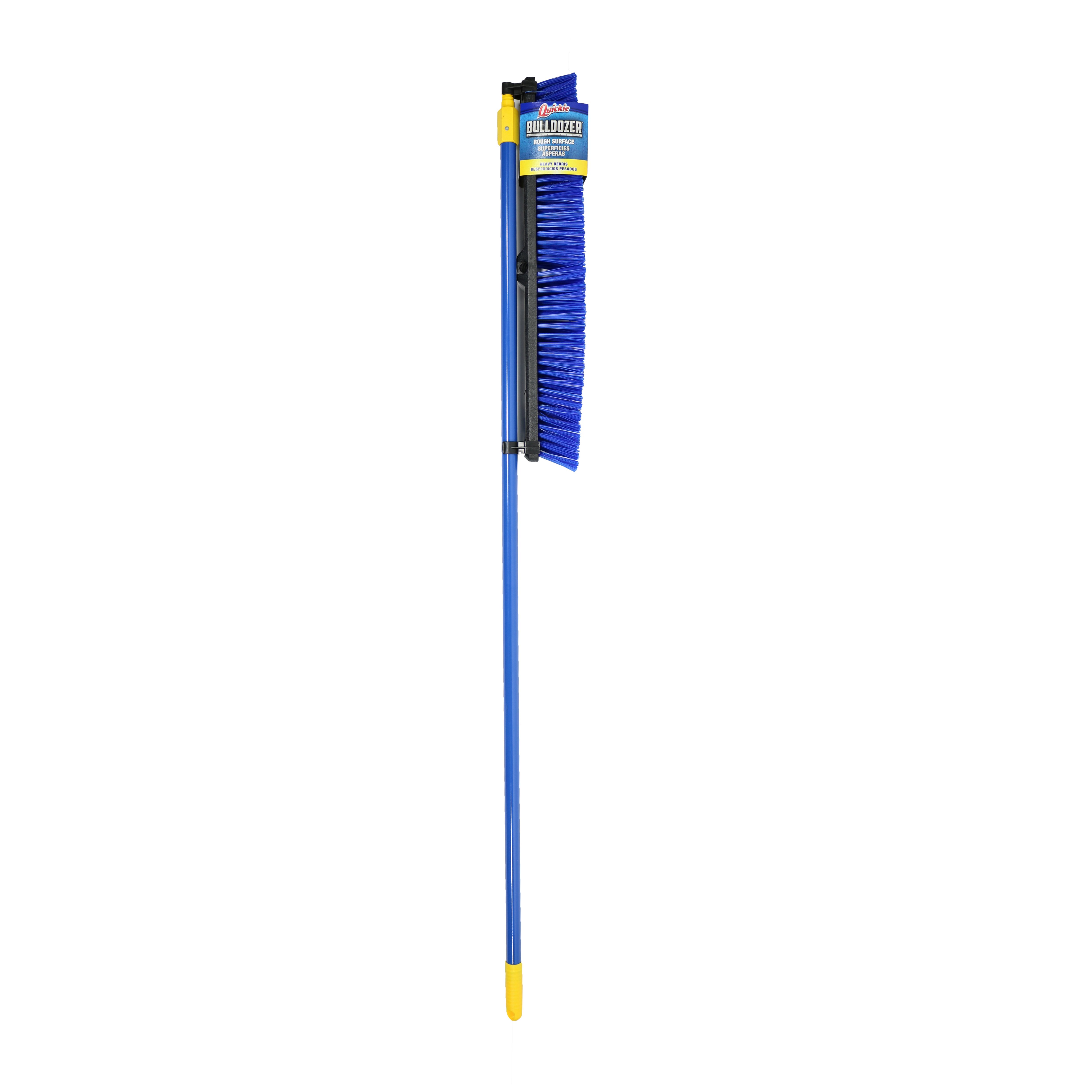 Quickie 24 in Super Stiff Poly Pushbroom Shop Cleaning Tools at HEB