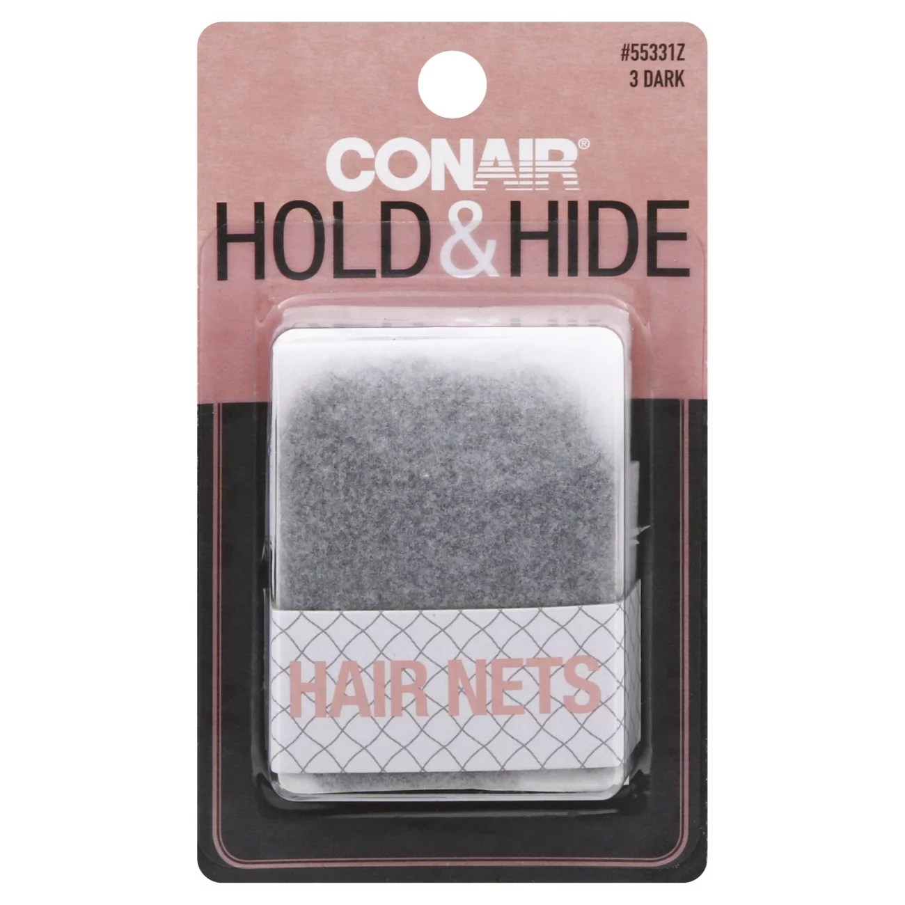 Conair Black Invisible Edge Hair Nets Shop Hair Accessories at HEB