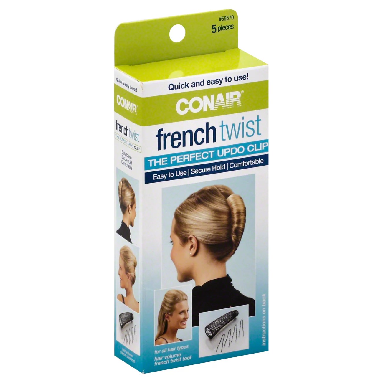 Conair French Twist Updo Clip Shop Hair Care at HEB