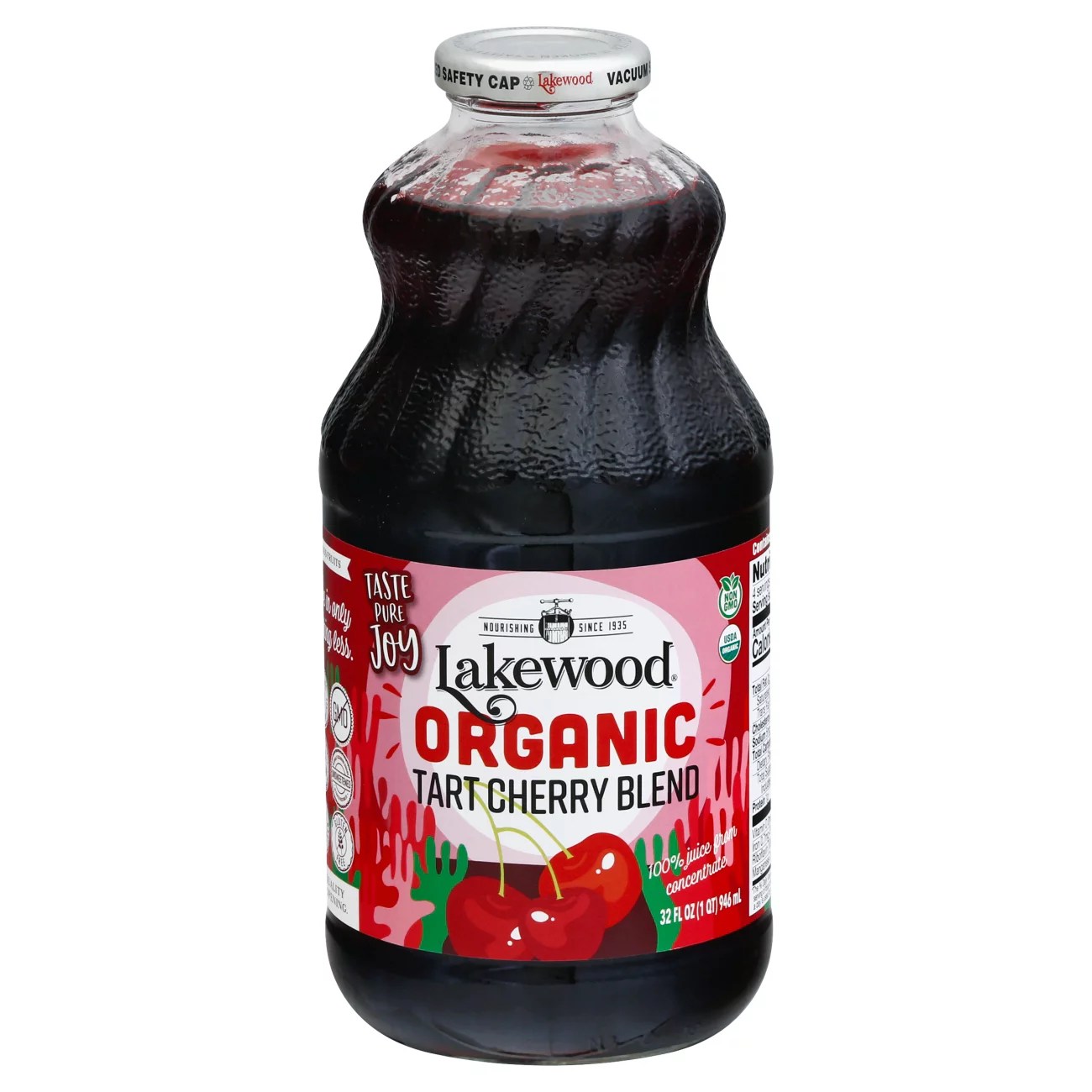 Lakewood Organic Tart Cherry Juice Blend Shop Juice at HEB