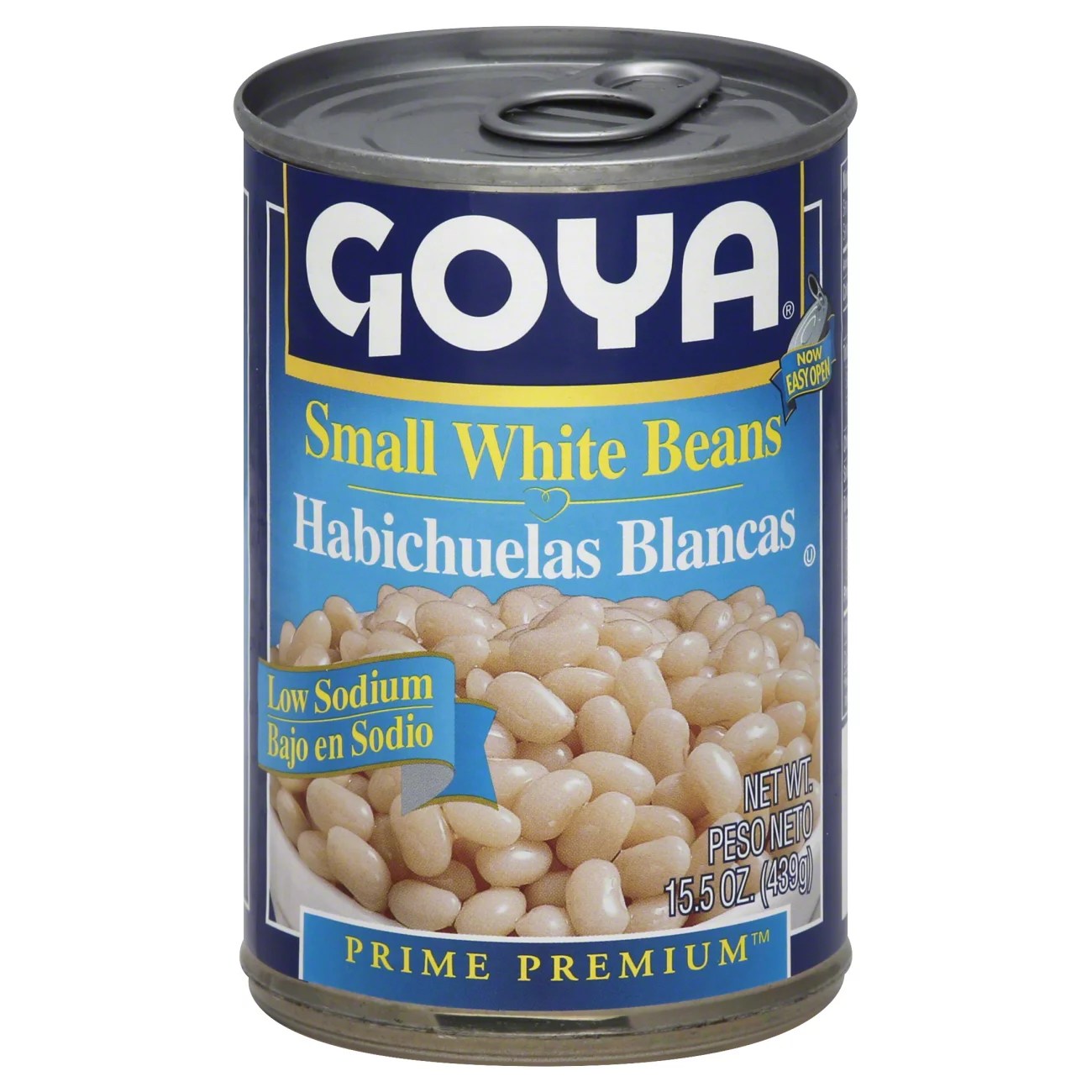 Goya Prime Premium Low Sodium Small White Beans Shop Canned & Dried