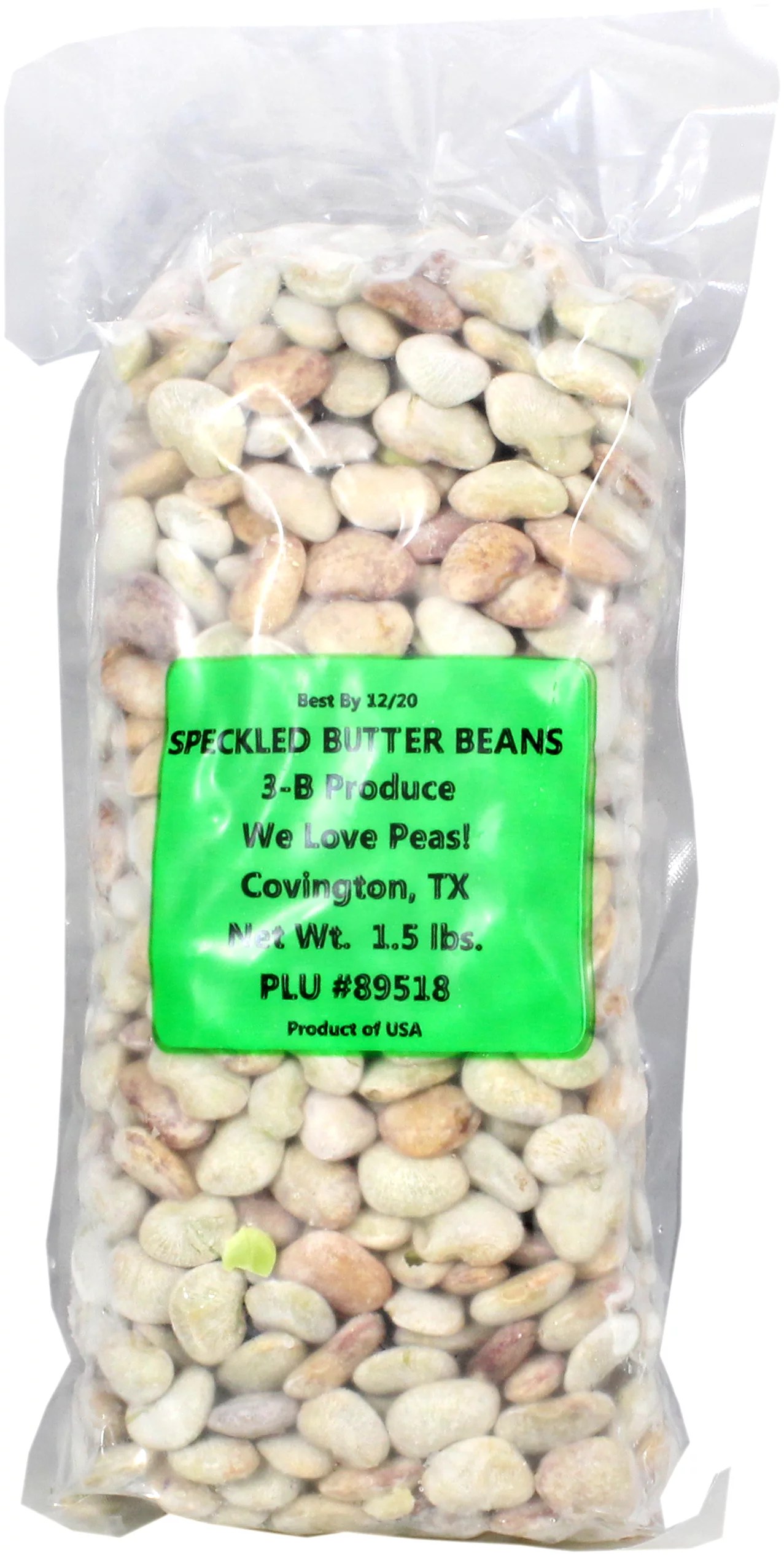 We Love Peas! Speckled Butter Beans Shop Beans & Legumes at HEB