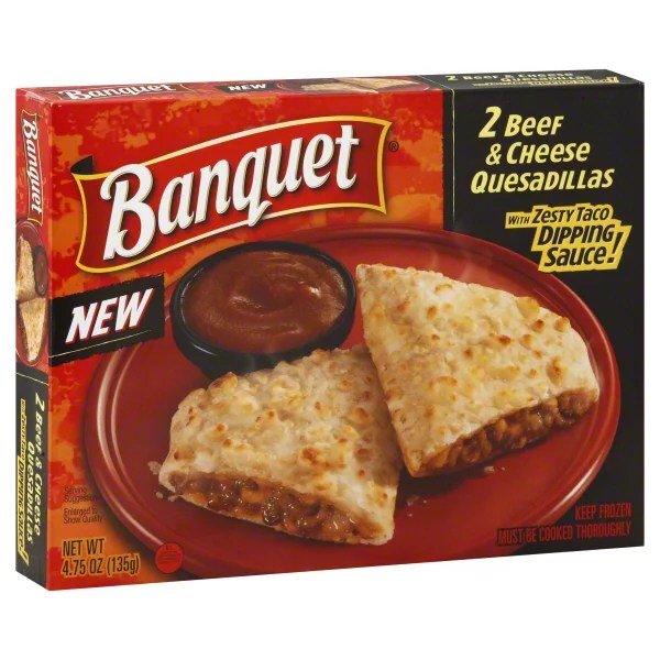 Banquet Beef and Cheese Quesadillas Shop Entrees & Sides at HEB