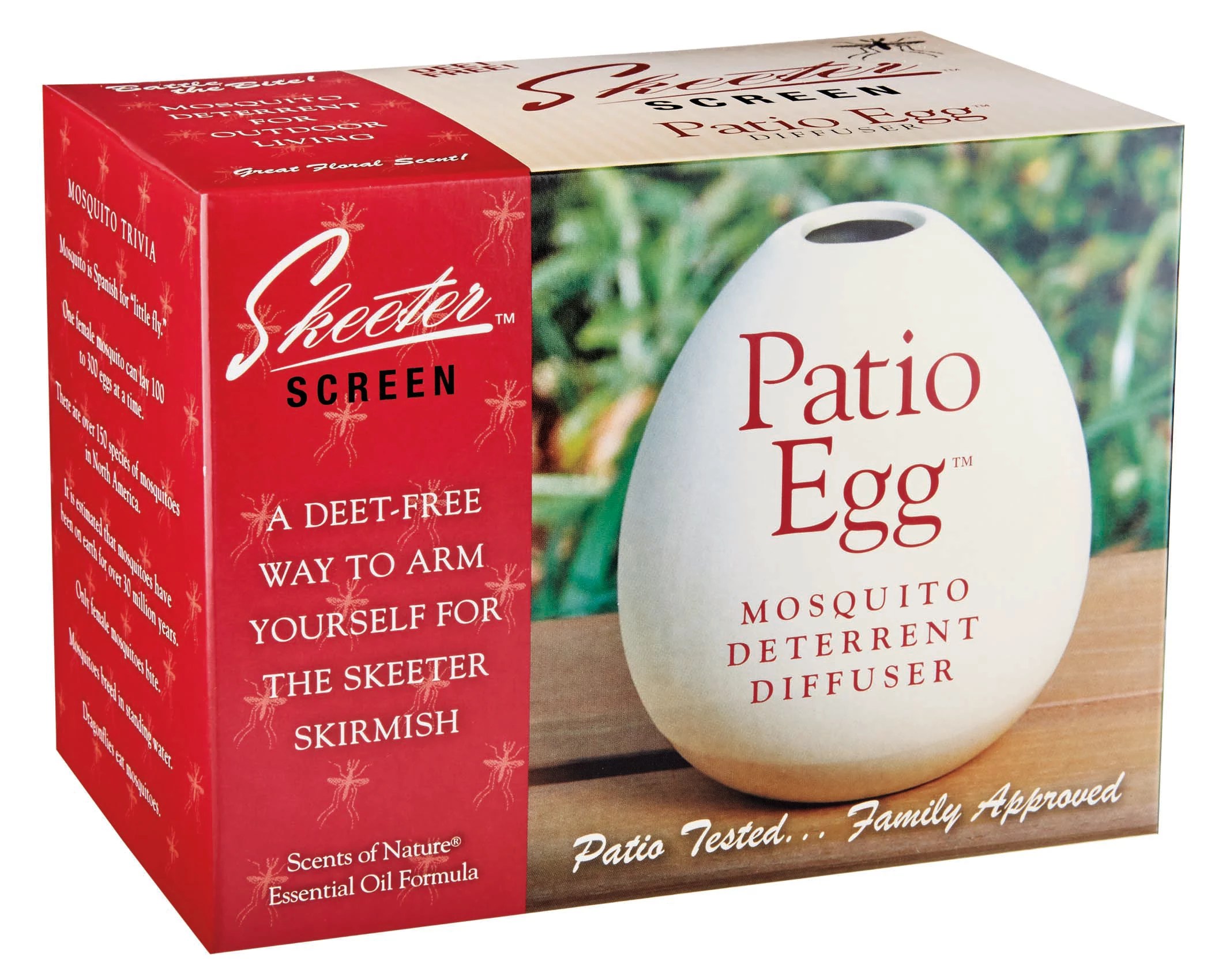 Skeeter Screen Patio Egg Mosquito Deterrent Diffuser Shop Pest