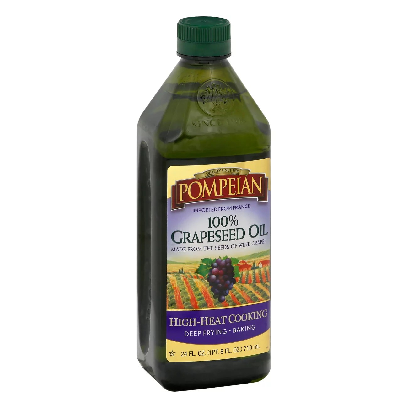Pompeian Grapeseed Oil Shop Oils at HEB