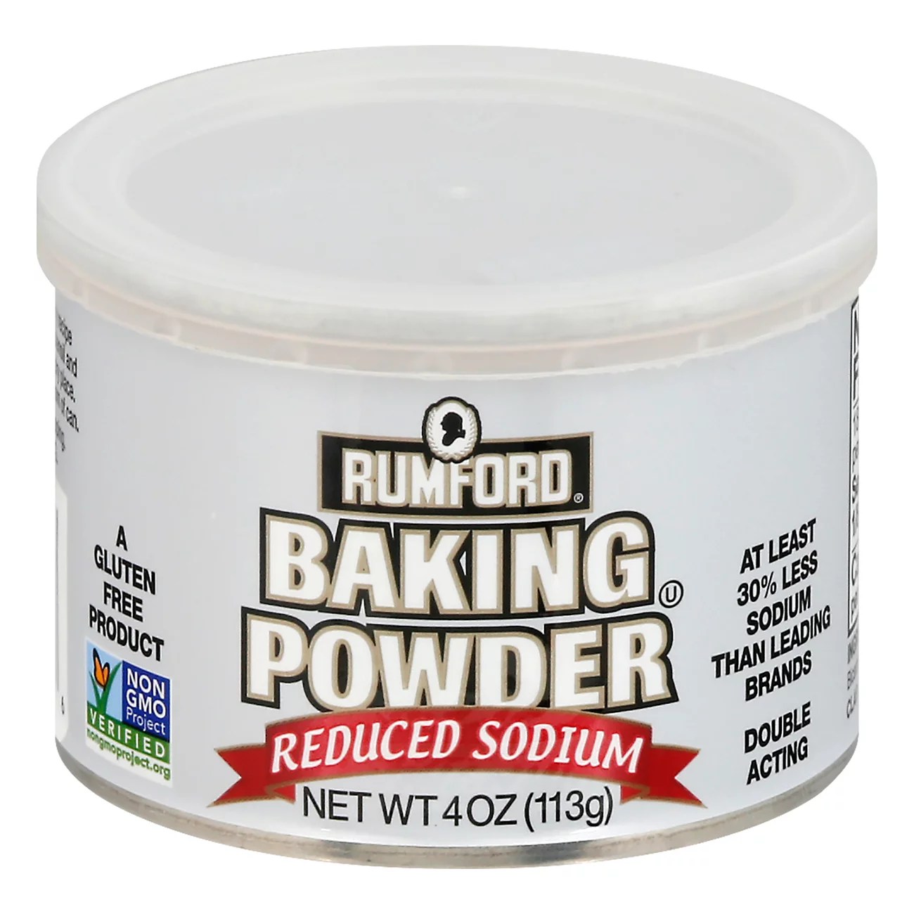 Rumford Reduced Sodium Baking Powder Shop Baking Ingredients at HEB