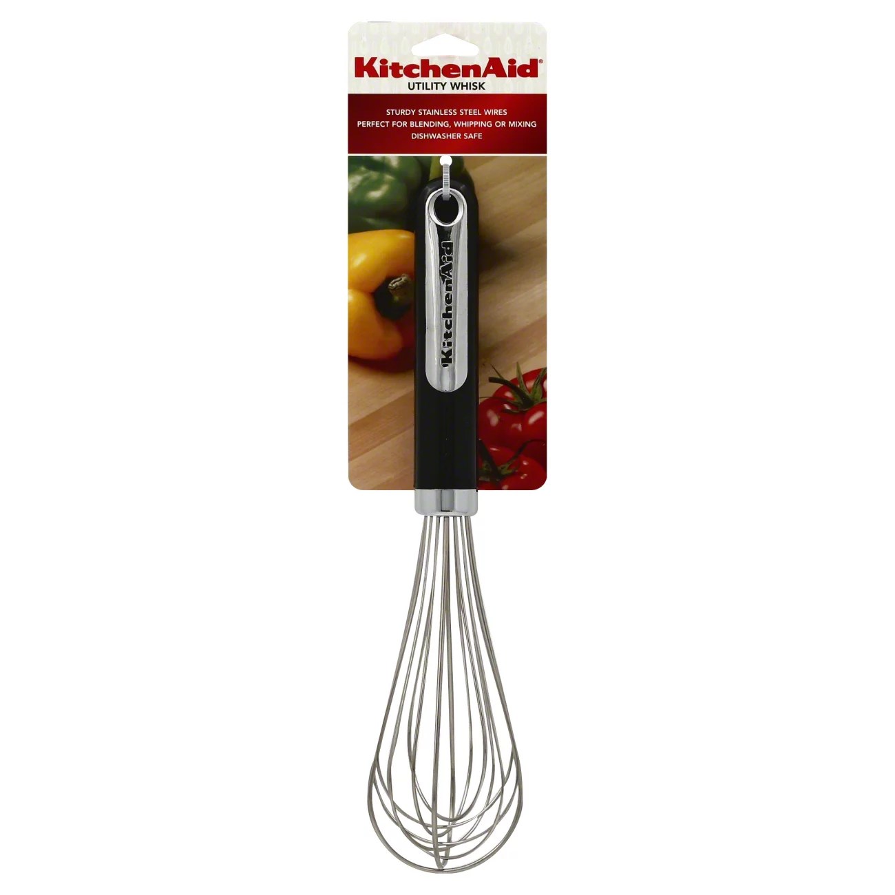 KitchenAid Black Utility Whisk Shop Kitchen & Dining at HEB