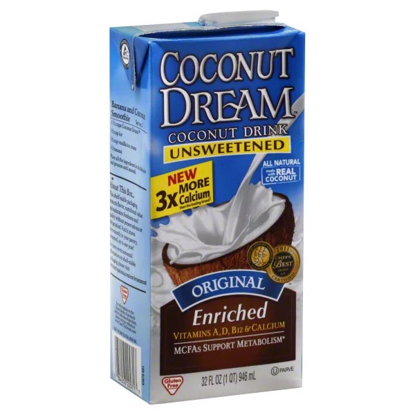 Coconut Dream Original Unsweetened Coconut Drink Shop Milk at HEB
