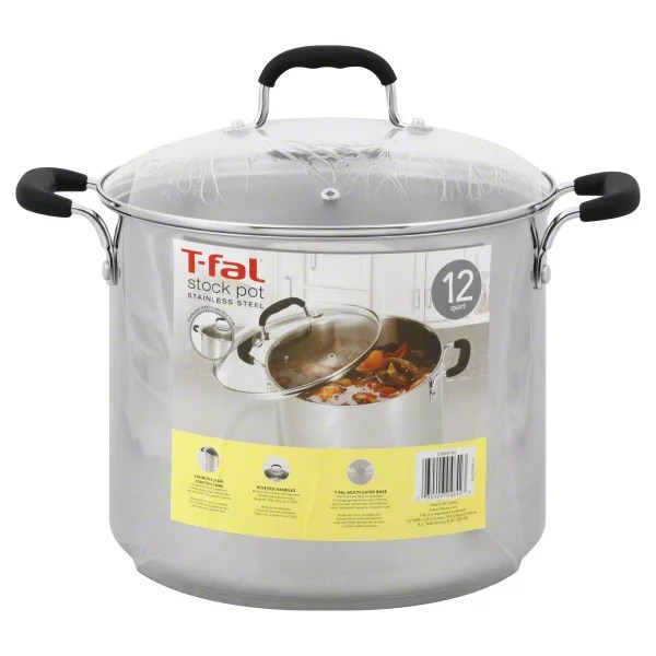 Tfal Stainless Steel Stock Pot Shop Cookware at HEB