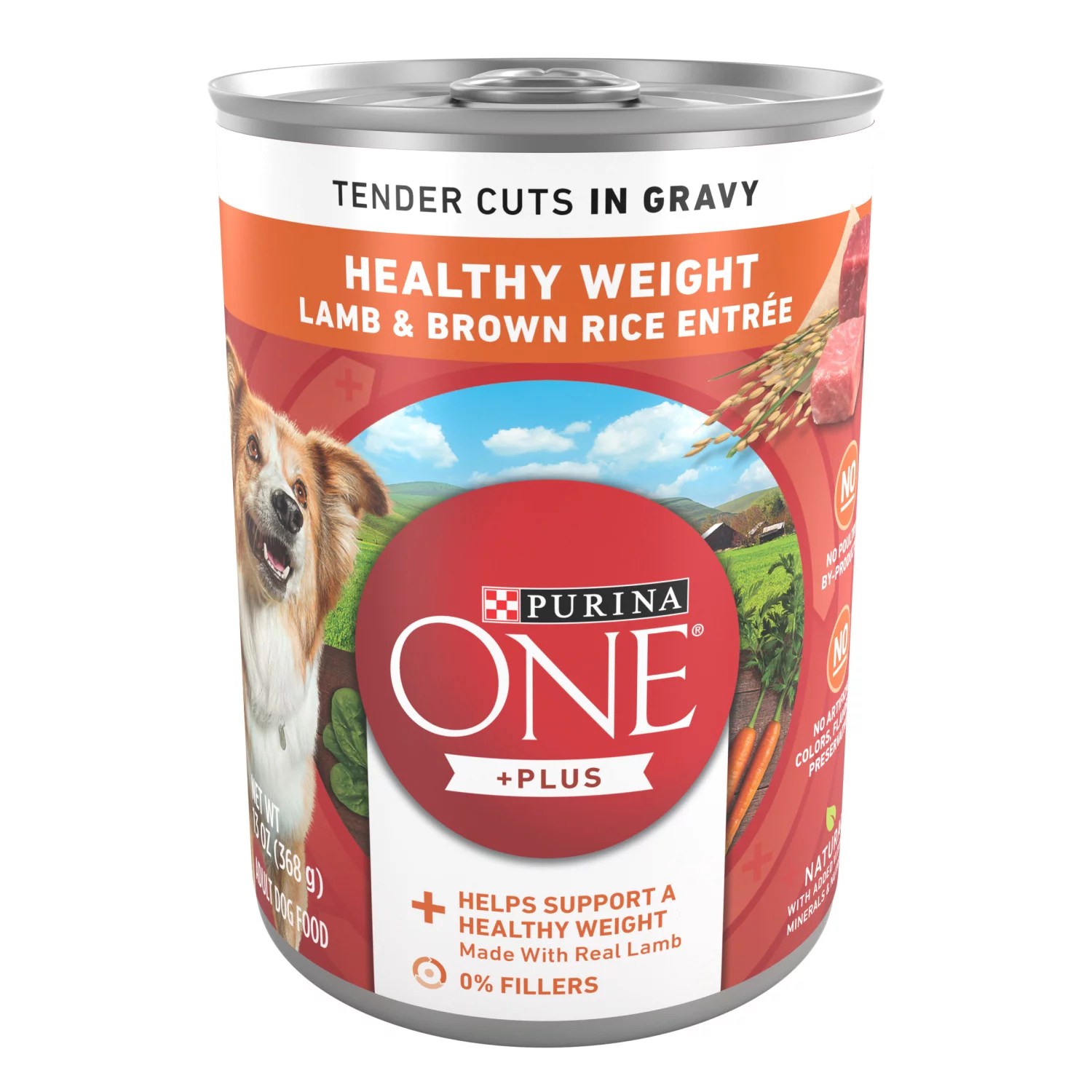 Purina One SmartBlend Healthy Weight Tender Cuts Lamb & Brown Rice in