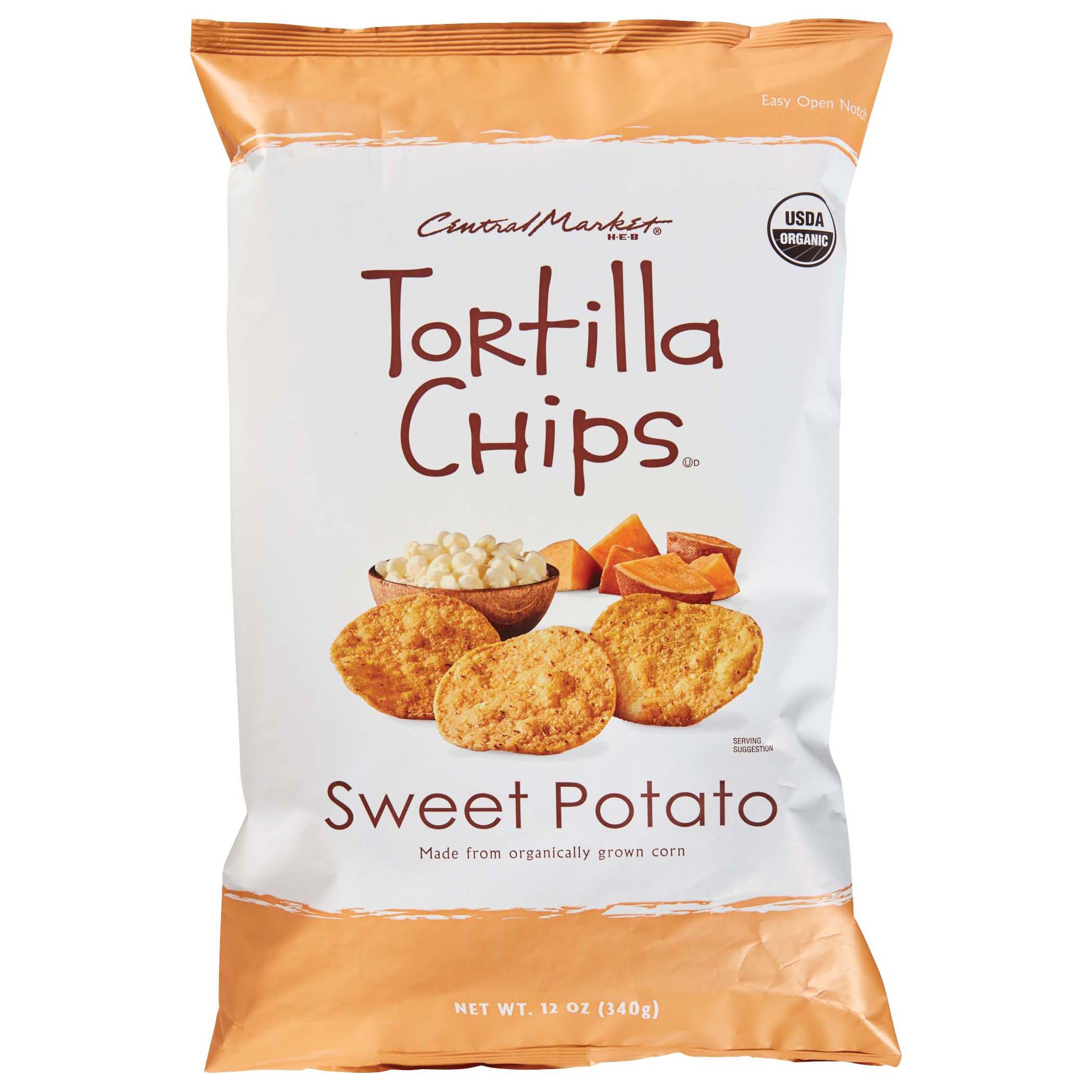 Central Market Sweet Potato Tortilla Chips Shop Chips at HEB