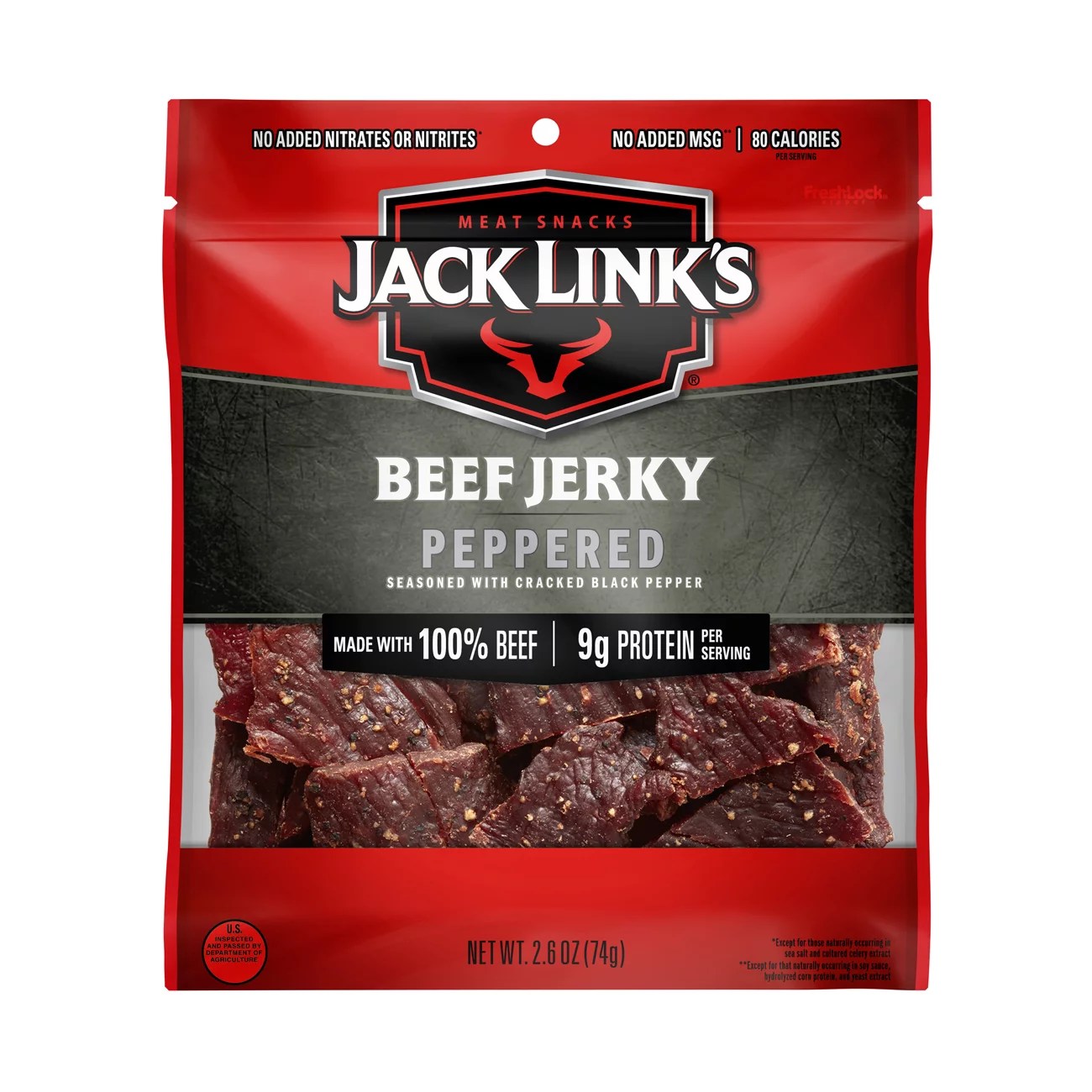 Jack Link's Peppered Beef Jerky Shop Jerky at HEB