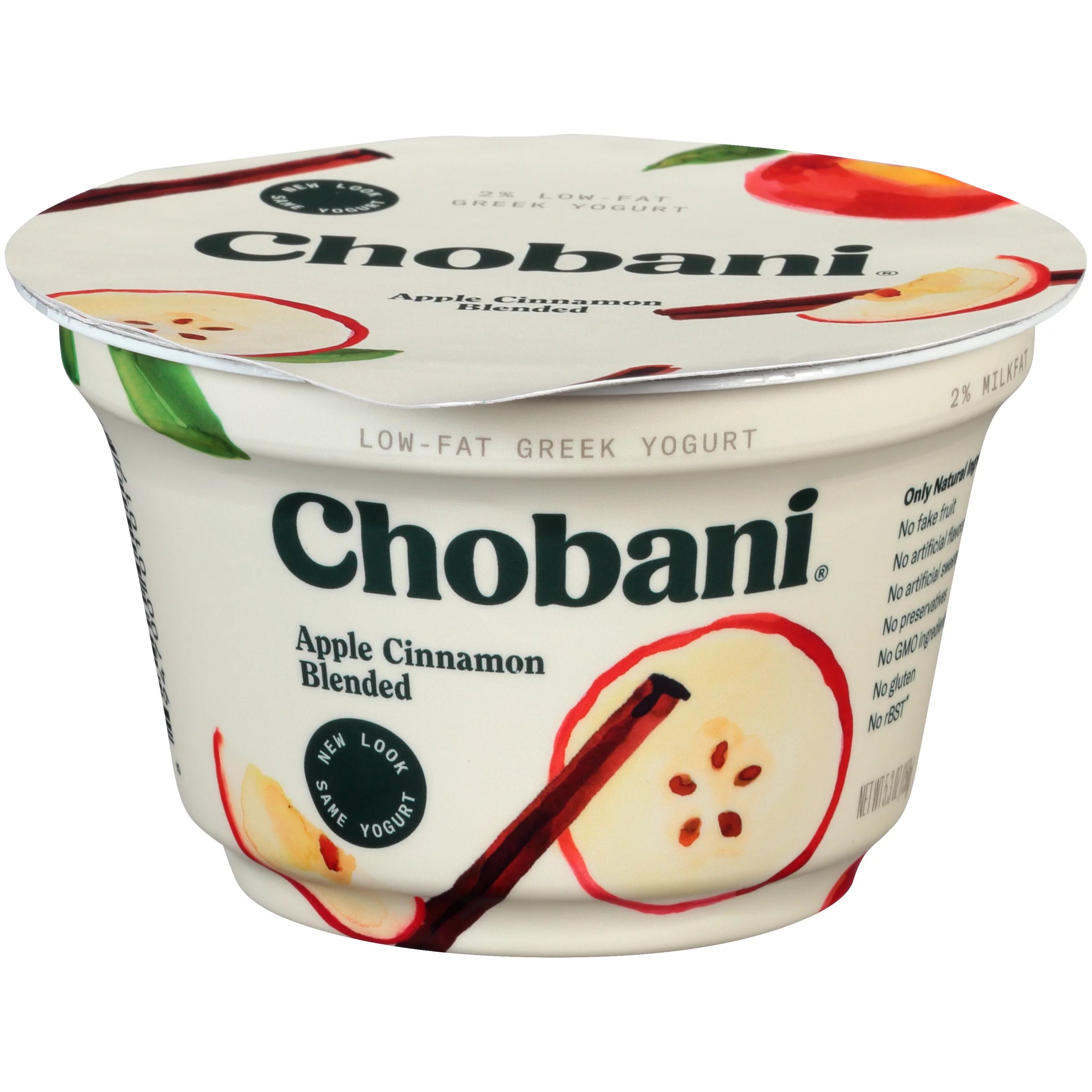 Chobani Apple Cinnamon Blended LowFat Greek Yogurt Shop Yogurt at HEB