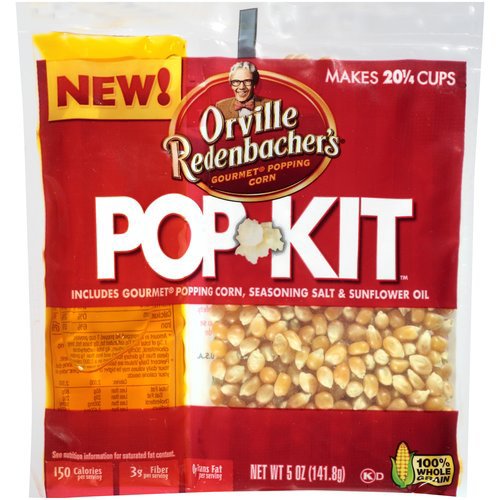 Orville Redenbacher's Pop Kit With Gourmet Popping Corn, Seasoning Salt
