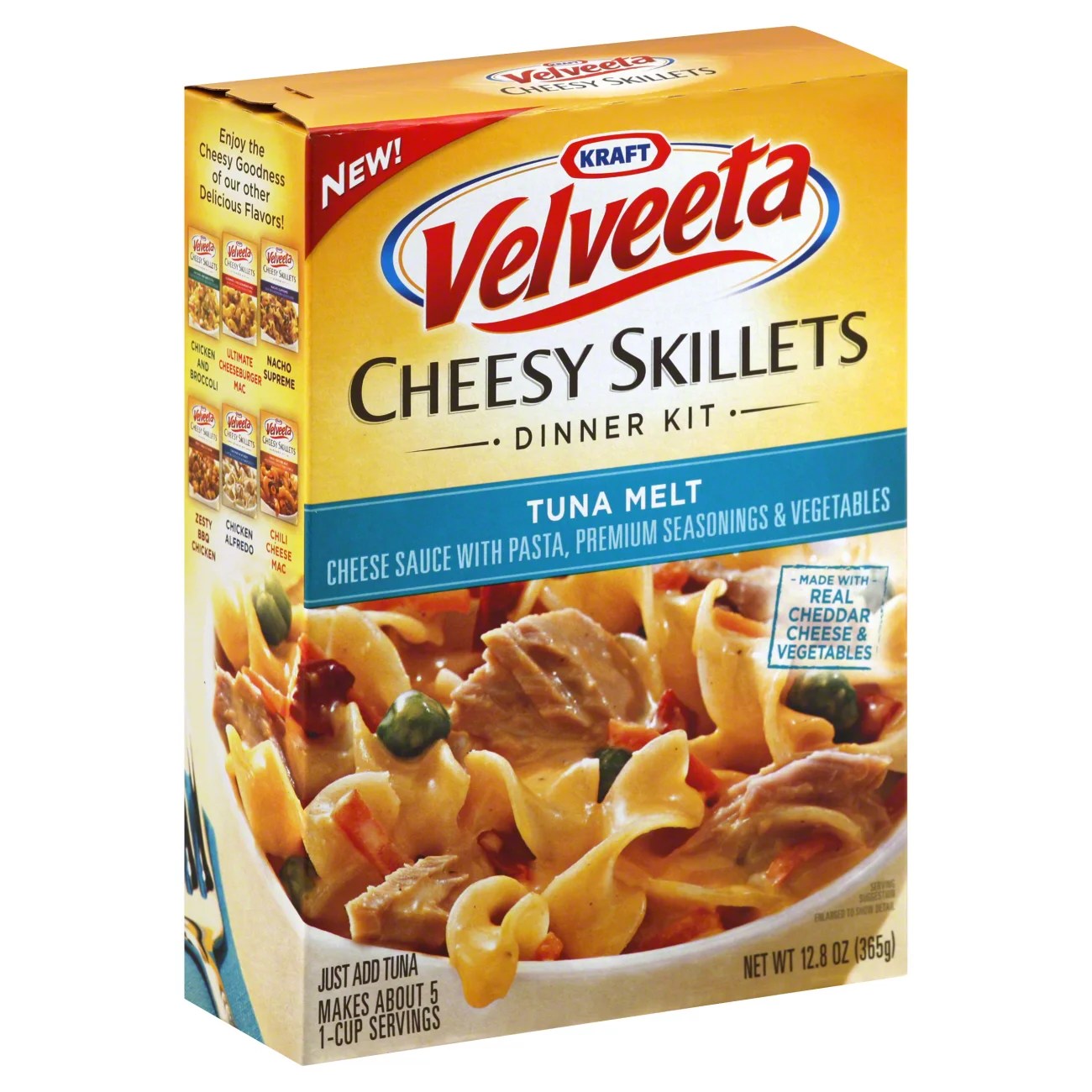 Kraft Velveeta Cheesy Skillets Tuna Melt Dinner Kit Shop Kraft