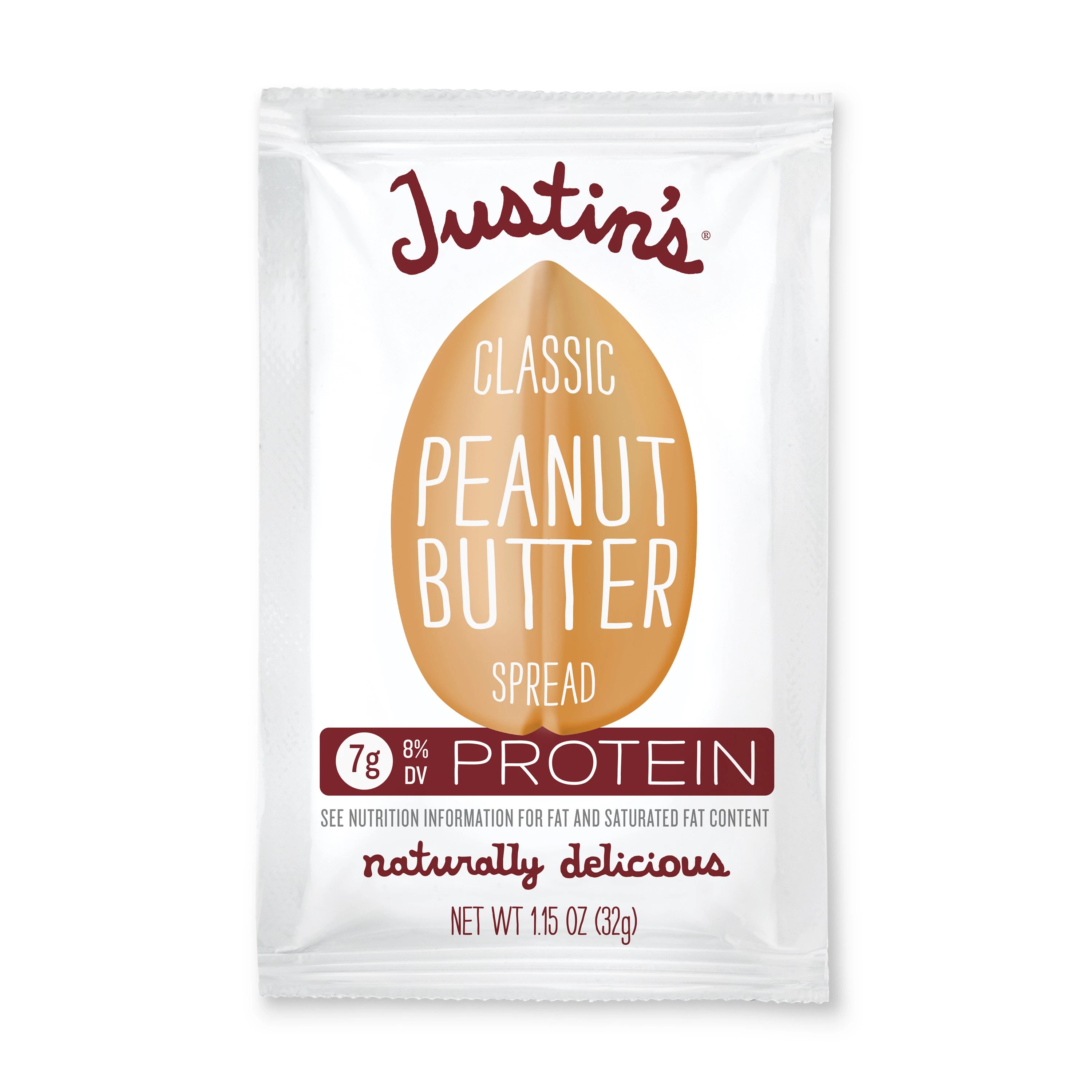 Justin's Classic Peanut Butter Squeeze Pack Shop Peanut Butter at HEB