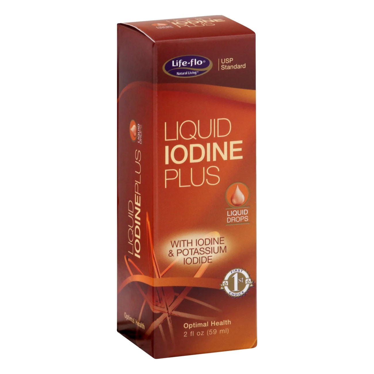 Life Flo Life Flo Iodine Plus Shop Vitamins & Supplements at HEB