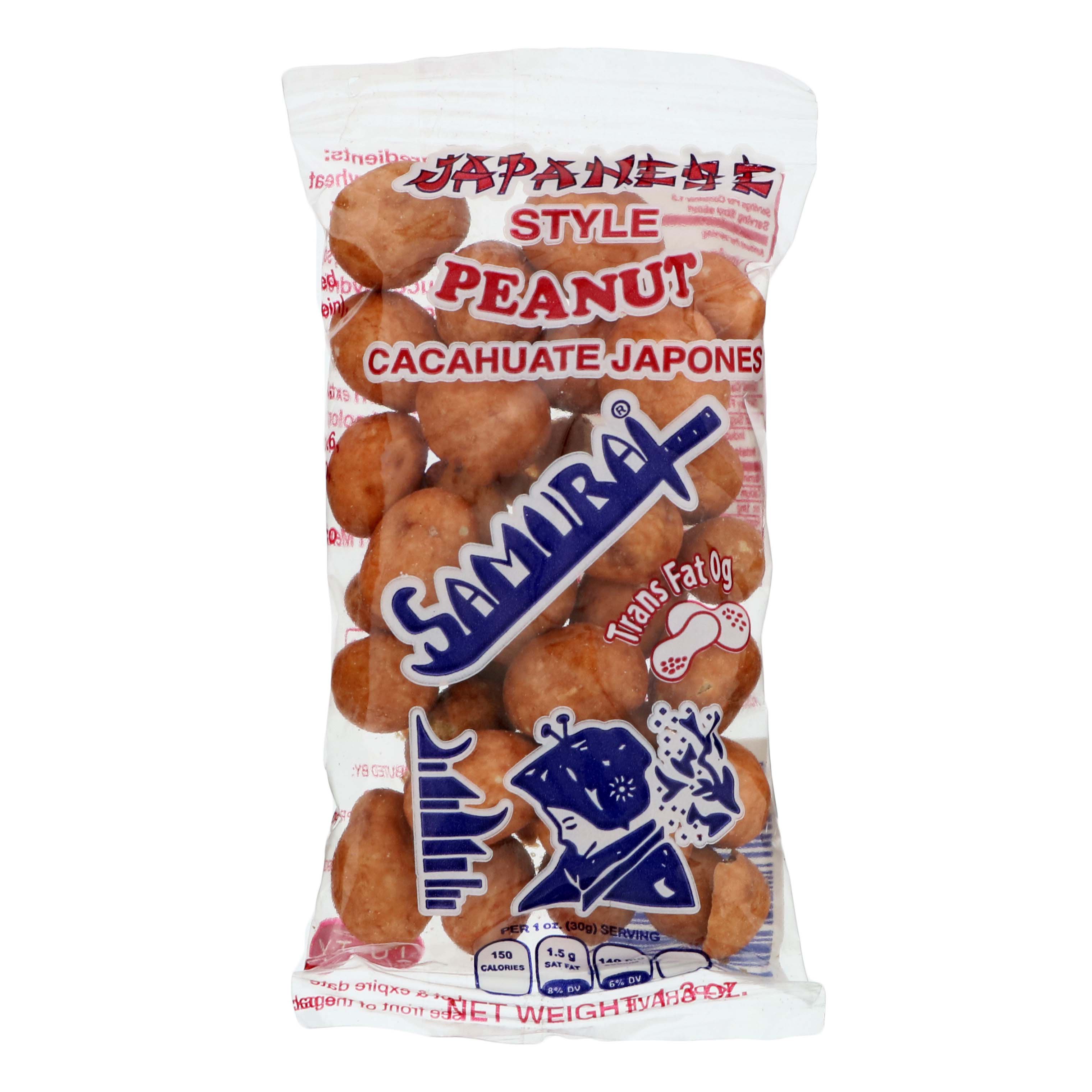 Samurai Japanese Style Hot Coated Peanuts Shop Nuts & Seeds at HEB