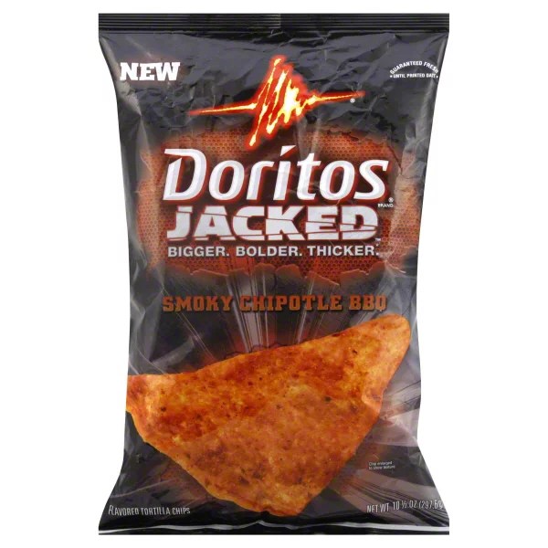 Doritos Jacked Ranch Dipped Hot Wing Flavored Tortilla Chips, Oz Bag