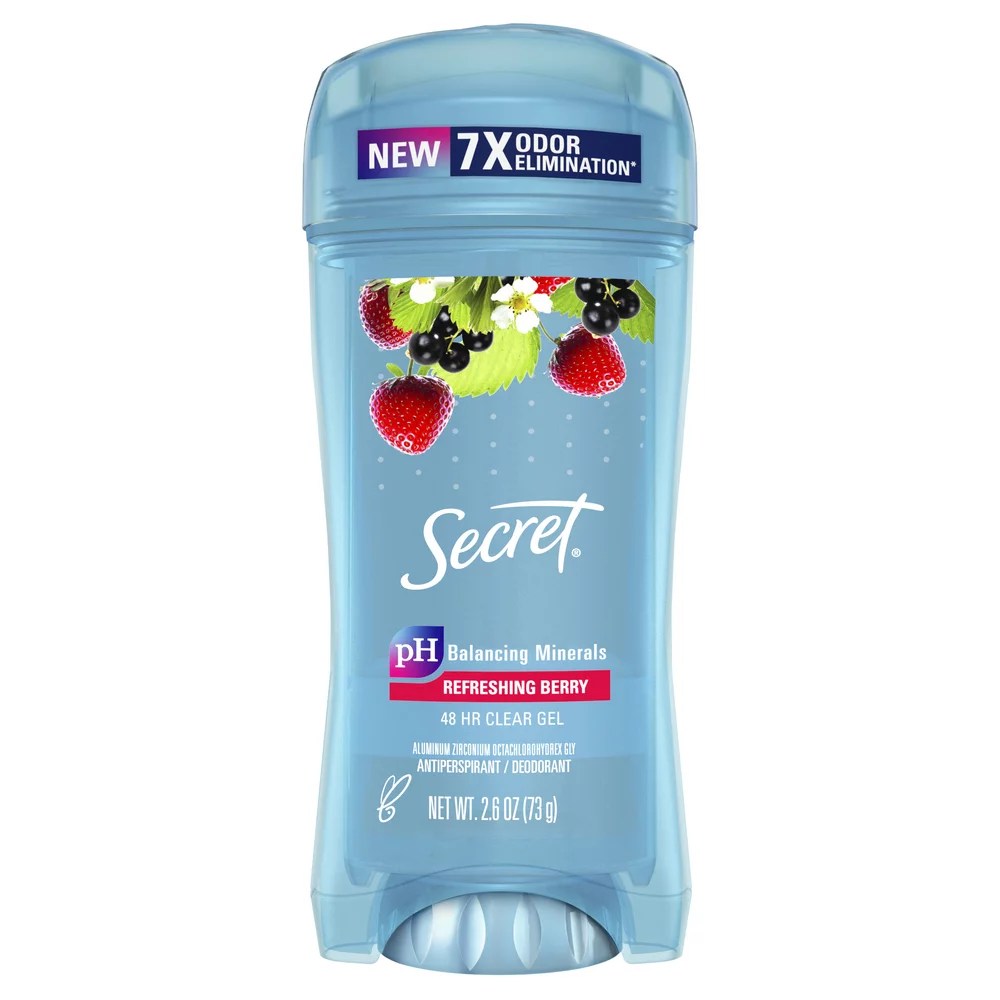 Secret Fresh Collection Fresh Antiperspirant Deodorant Clear Gel, Berry