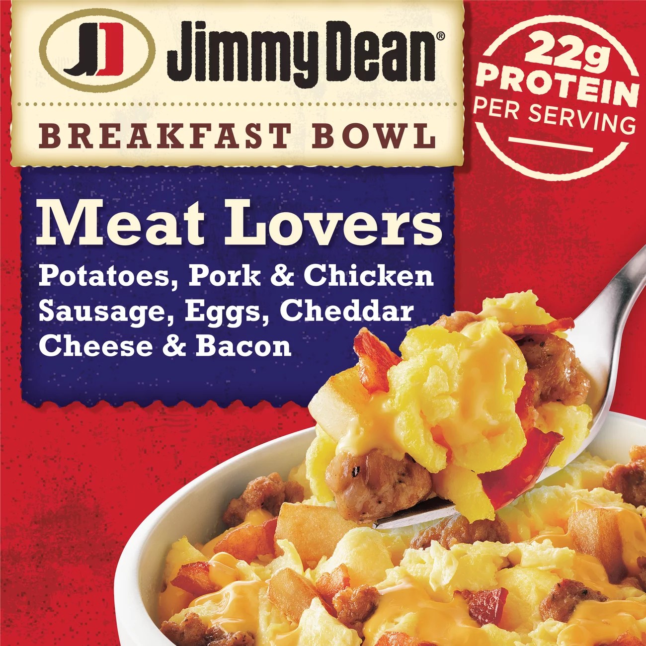 Jimmy Dean Meat Lovers Breakfast Bowl Shop Entrees & Sides at HEB