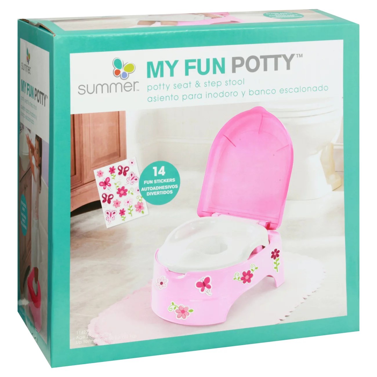 Summer Infant My Fun Potty (Pink) Shop Potty Seats & Stools at HEB