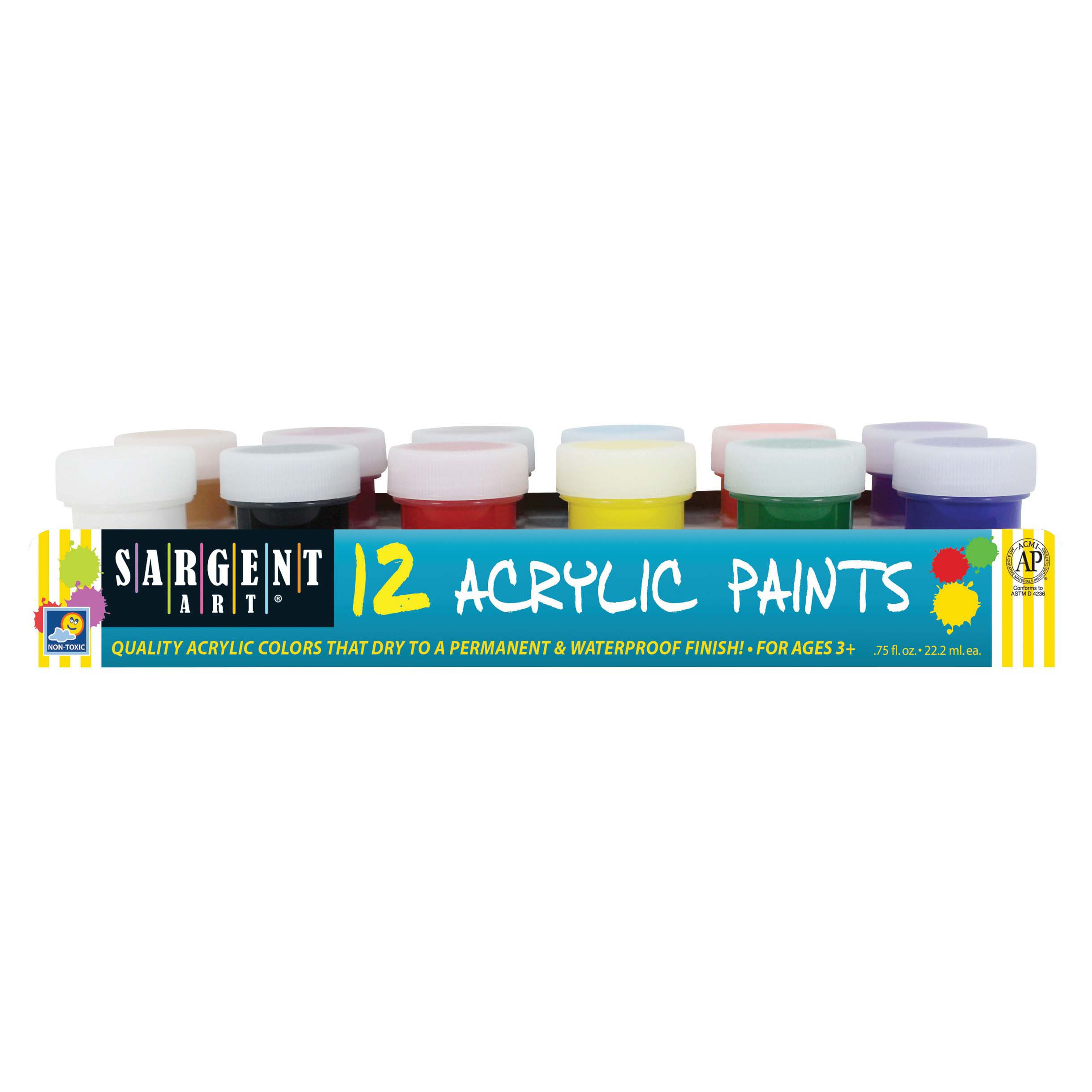 Sargent Art Acrylic Paints Shop Paint & Paint Brushes at HEB