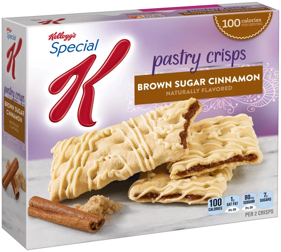 Kellogg's Special K Brown Sugar Cinnamon Pastry Crisps Shop Granola