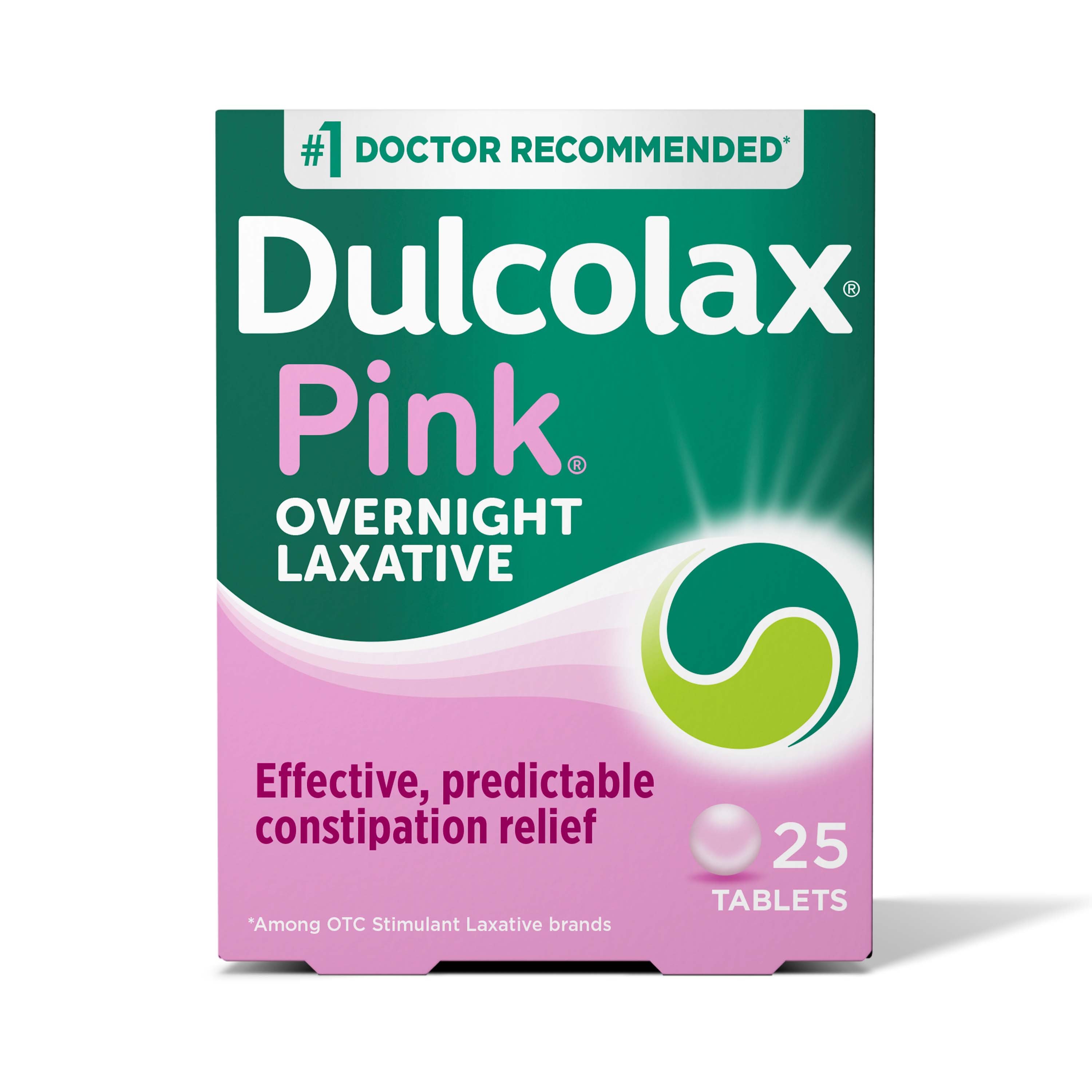 Dulcolax Pink Laxative Tablet Overnight Relief Shop Digestion