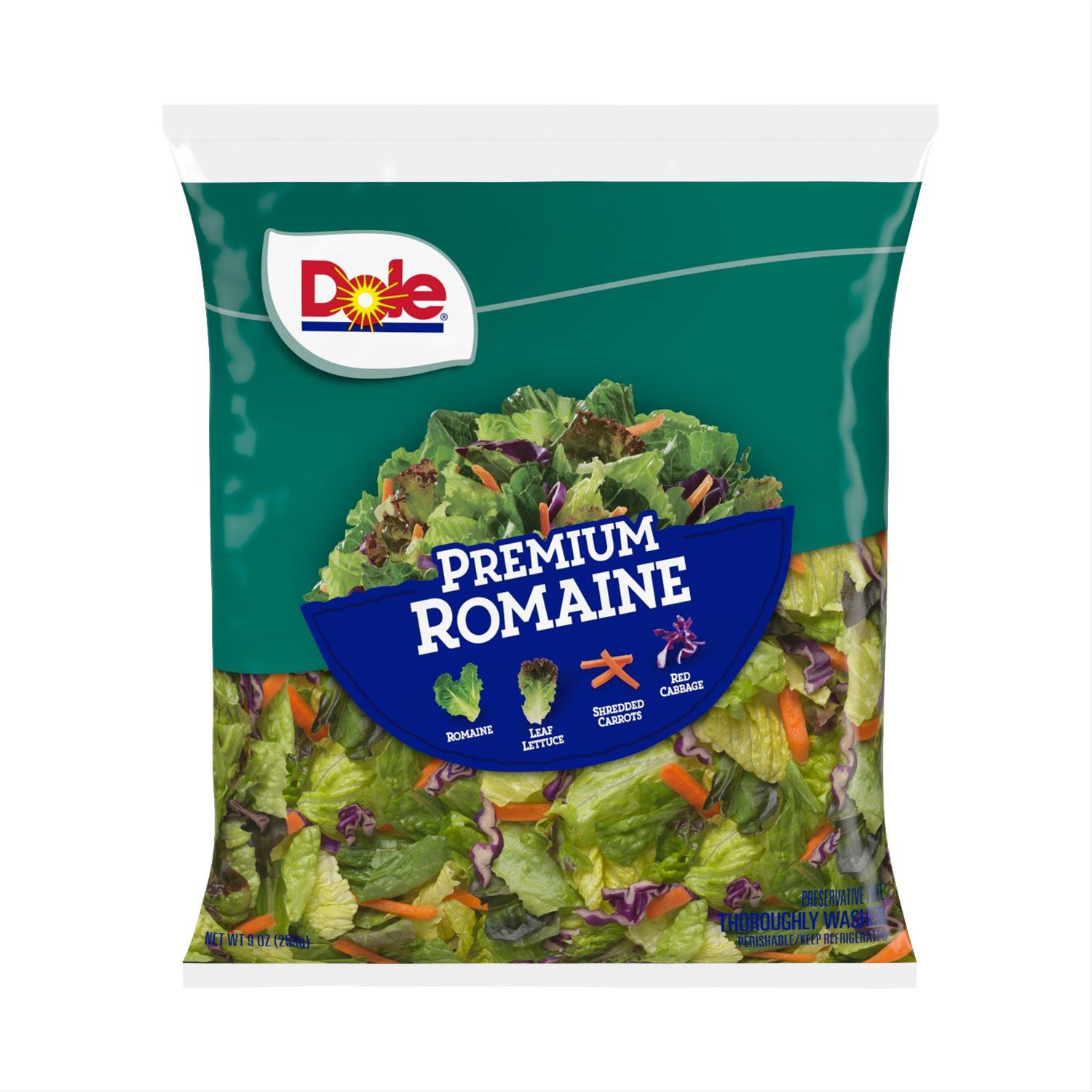 Dole Premium Romaine Lettuce Shop Vegetables at HEB