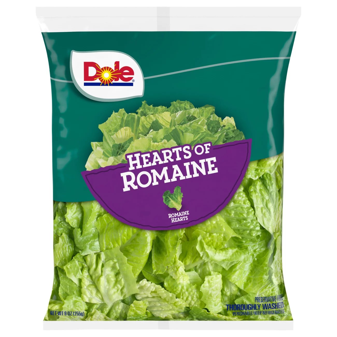 Dole Hearts of Romaine Salad Blend Shop Lettuce & Leafy Greens at HEB