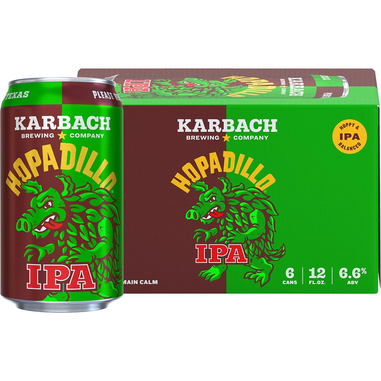 Karbach Hopadillo Indian Pale Ale Beer 12 oz Cans Shop Beer at HEB