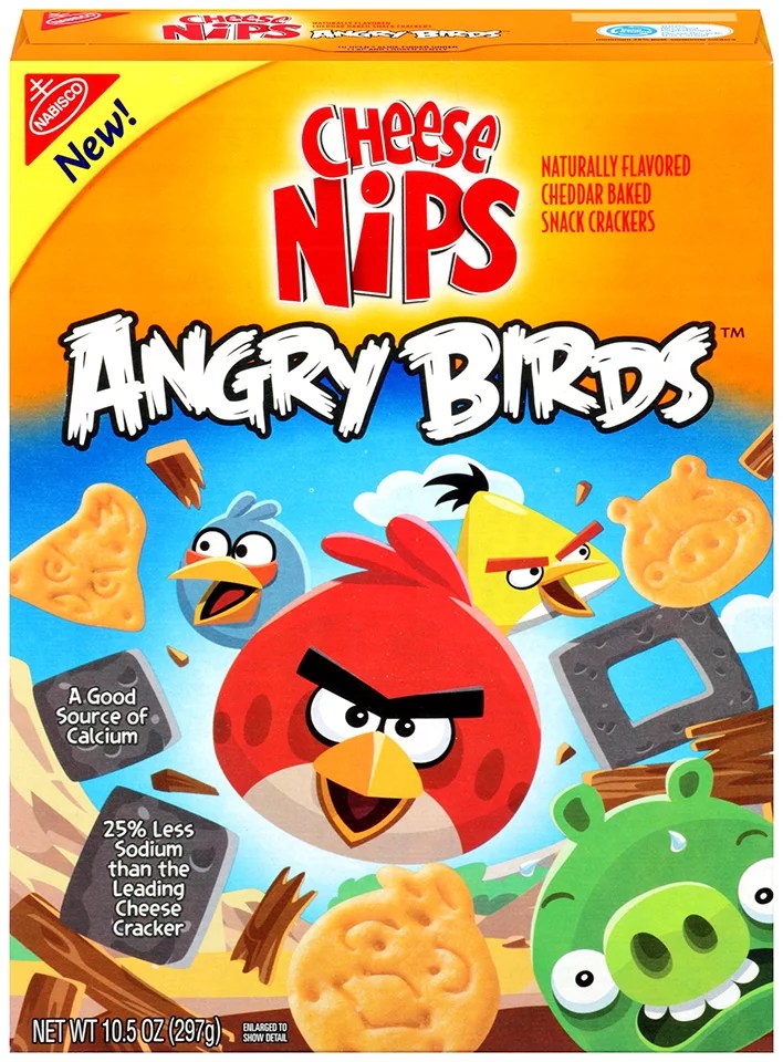 Nabisco Cheese Nips Angry Birds Cheese Crackers Shop Snacks & Candy