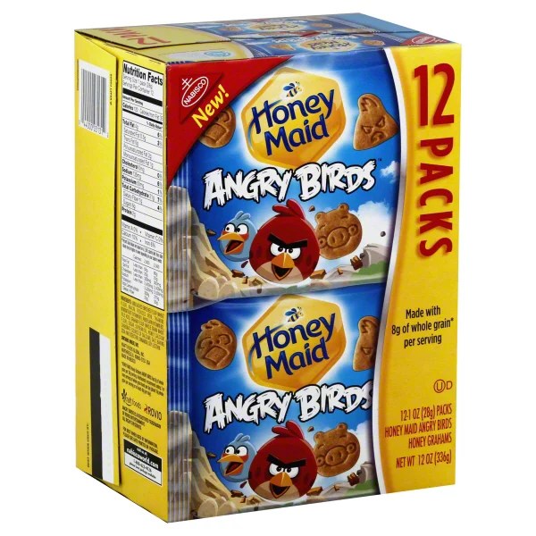 Nabisco Honey Maid Angry Birds Honey Grahams Shop Crackers & Breadsticks at HEB