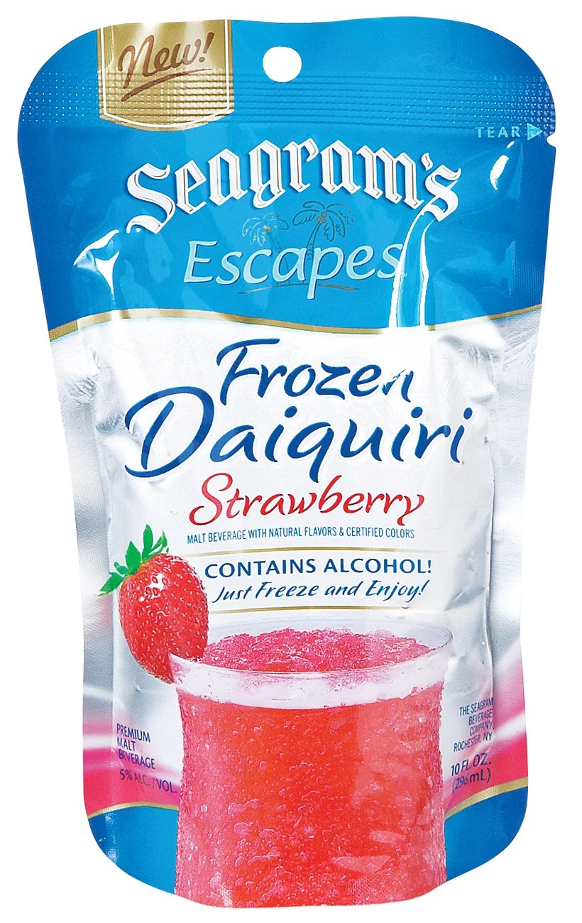 Seagrams Strawberry Daiquiri Pouch Shop Seagrams Strawberry Daiquiri