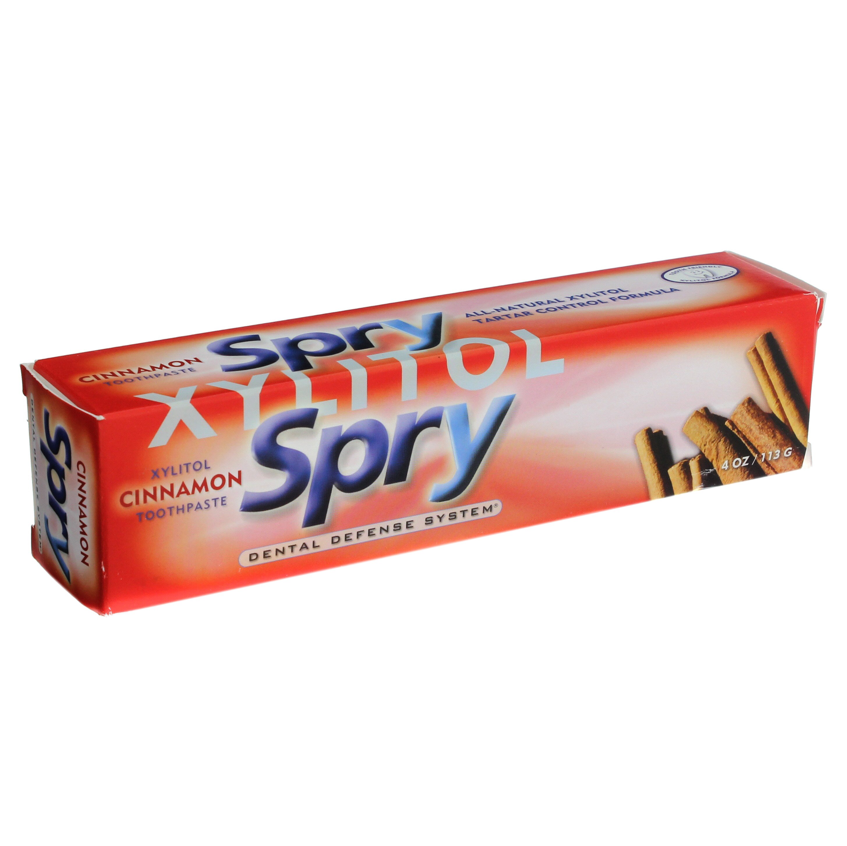 Spry Cinnamon Xylitol Toothpaste Fluoride Free Shop Toothpaste at HEB