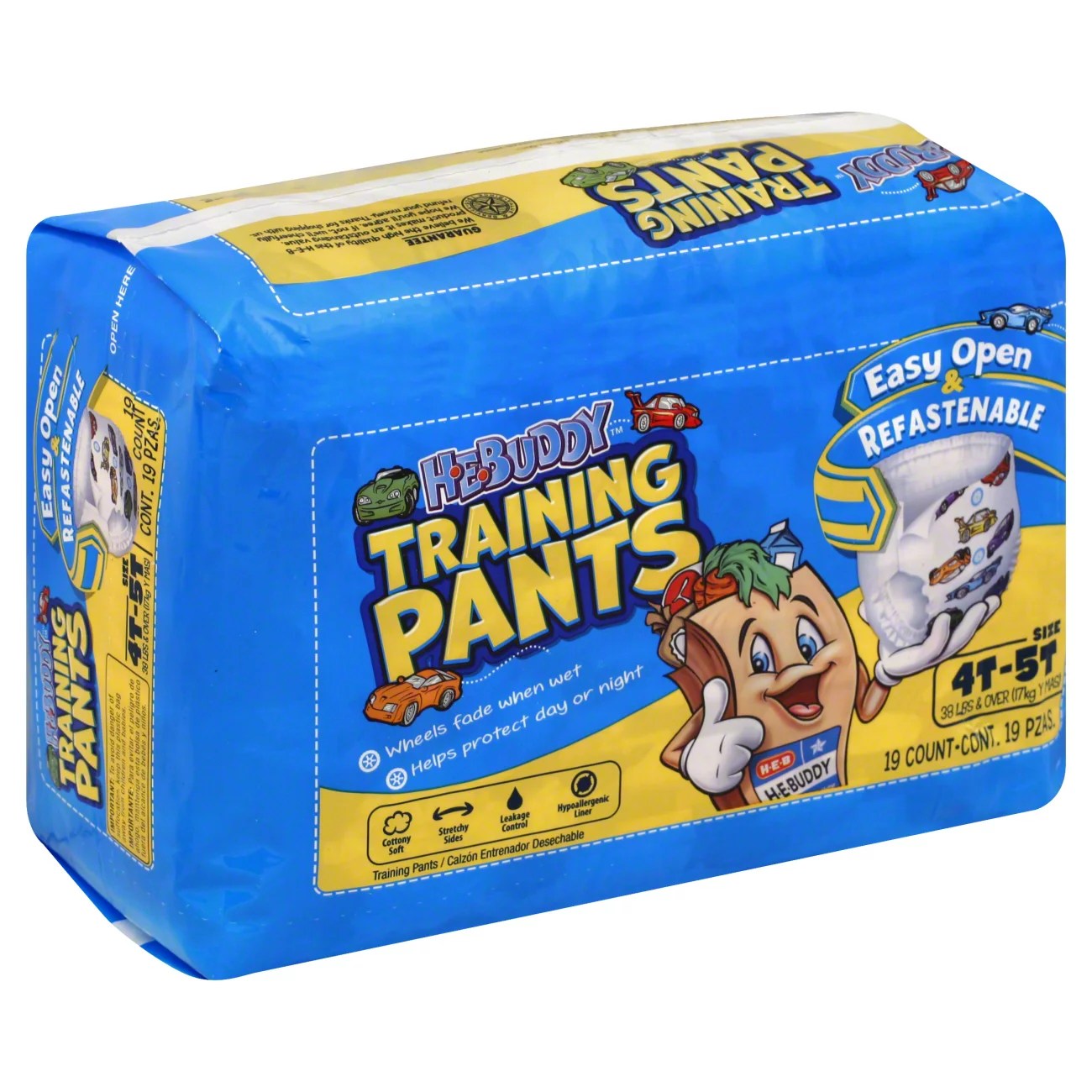 HEBuddy Boys Training Pants 4T & 5T Shop Diapers & Potty at HEB