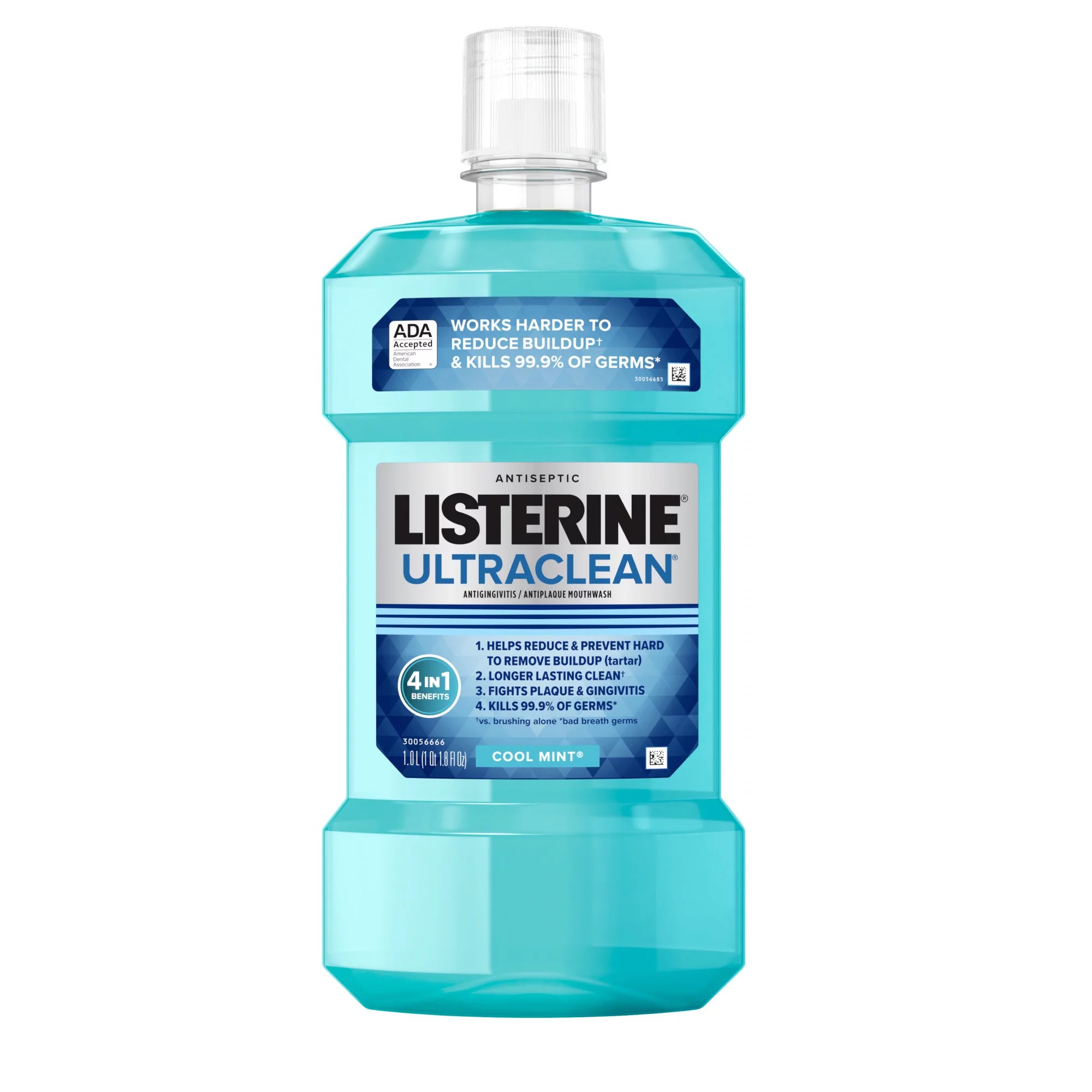 Listerine Ultraclean Cool Mint Antiseptic Mouthwash Shop Mouthwash at