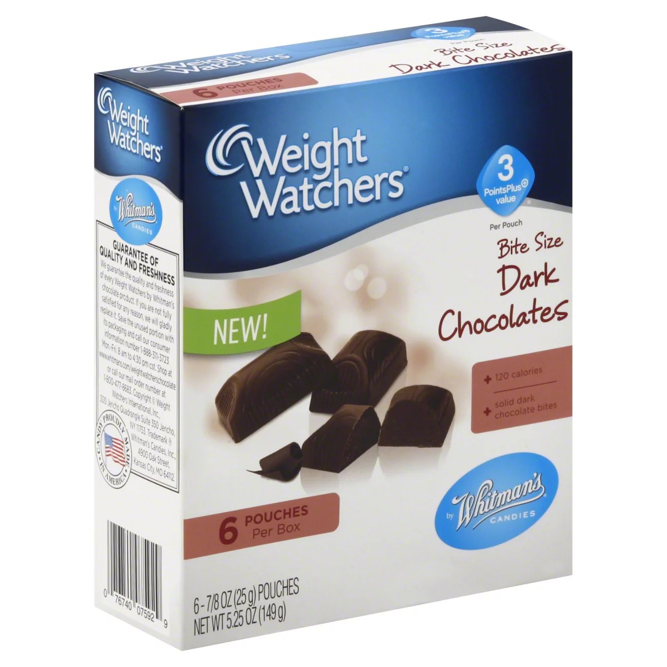 Weight Watchers Bite Size Dark Chocolates Candies Shop Snacks & Candy at HEB